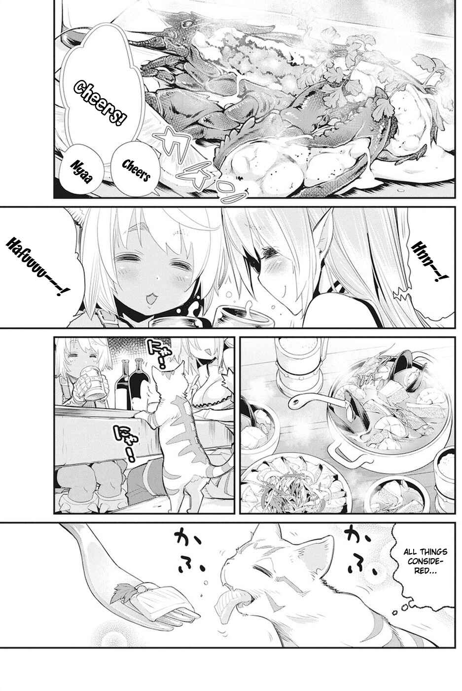 S-Rank Monster no Behemoth Dakedo, Neko to Machigawarete Erufu Musume no Kishi (Pet) Toshite Kurashitemasu Chapter 8 page 14