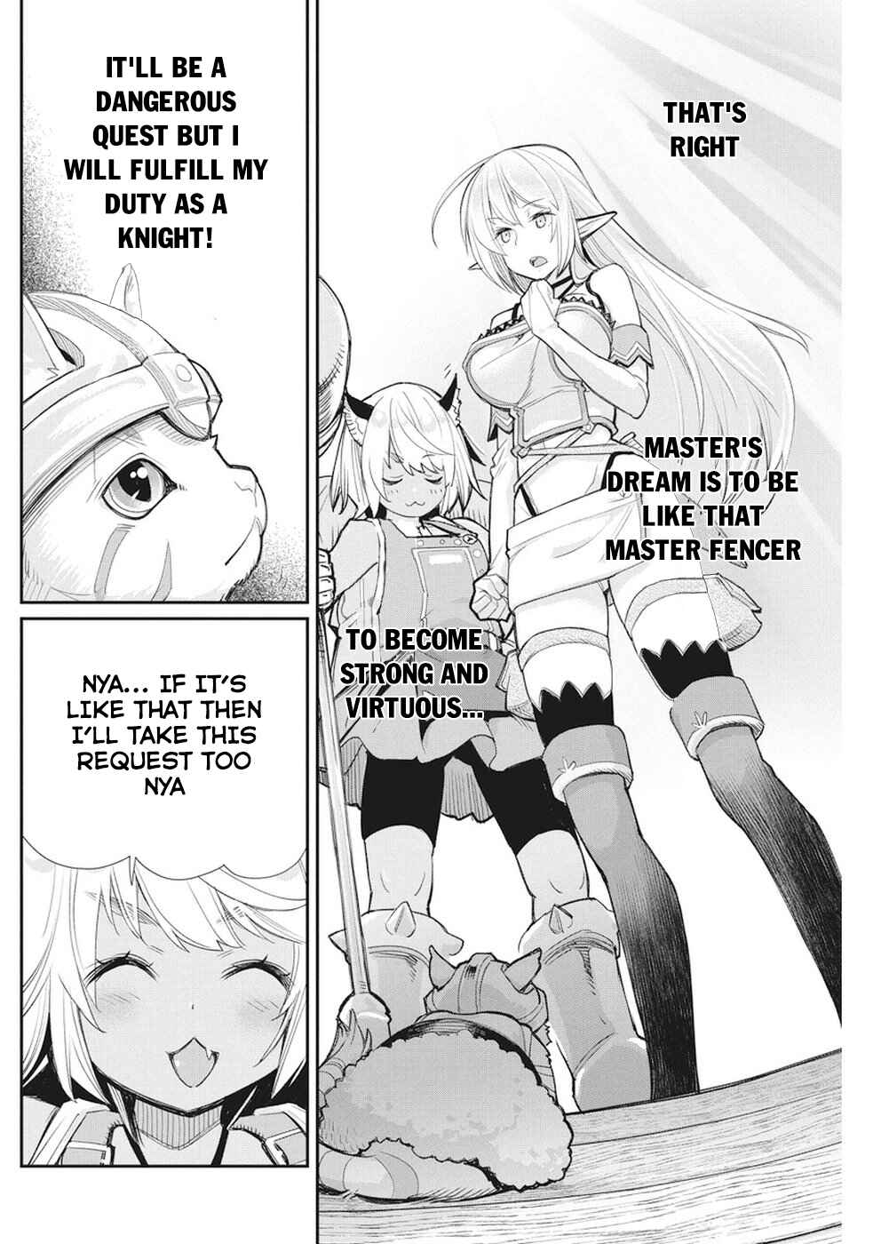 S-Rank Monster no Behemoth Dakedo, Neko to Machigawarete Erufu Musume no Kishi (Pet) Toshite Kurashitemasu Chapter 9 page 21