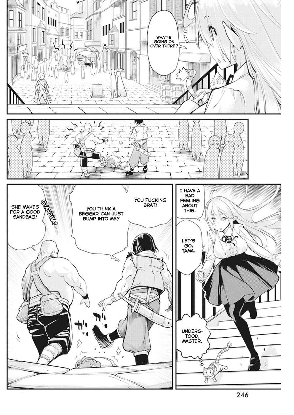 S-Rank Monster no Behemoth Dakedo, Neko to Machigawarete Erufu Musume no Kishi (Pet) Toshite Kurashitemasu Chapter 9 page 2
