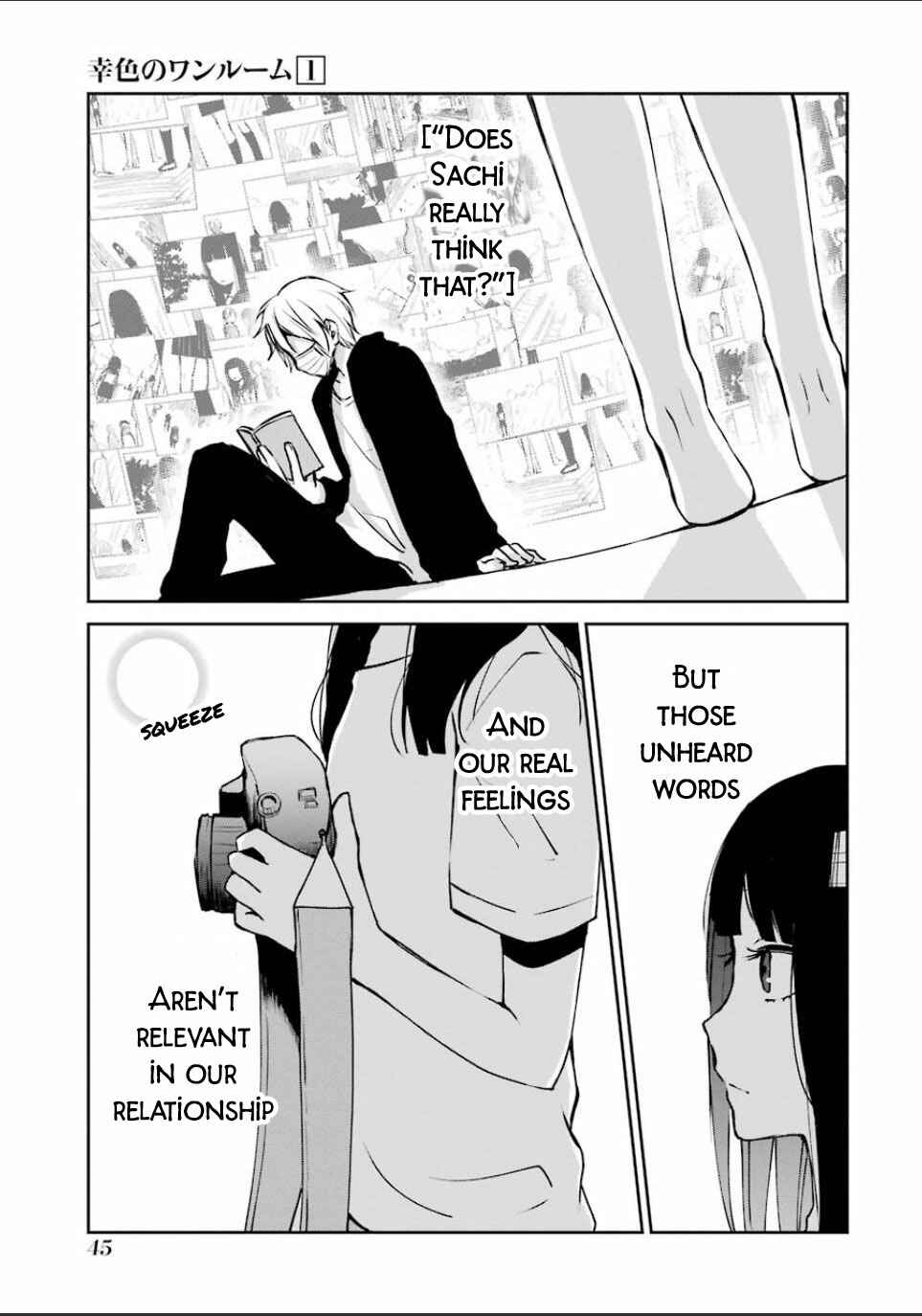Sachiiro no One Room Chapter 2 page 13