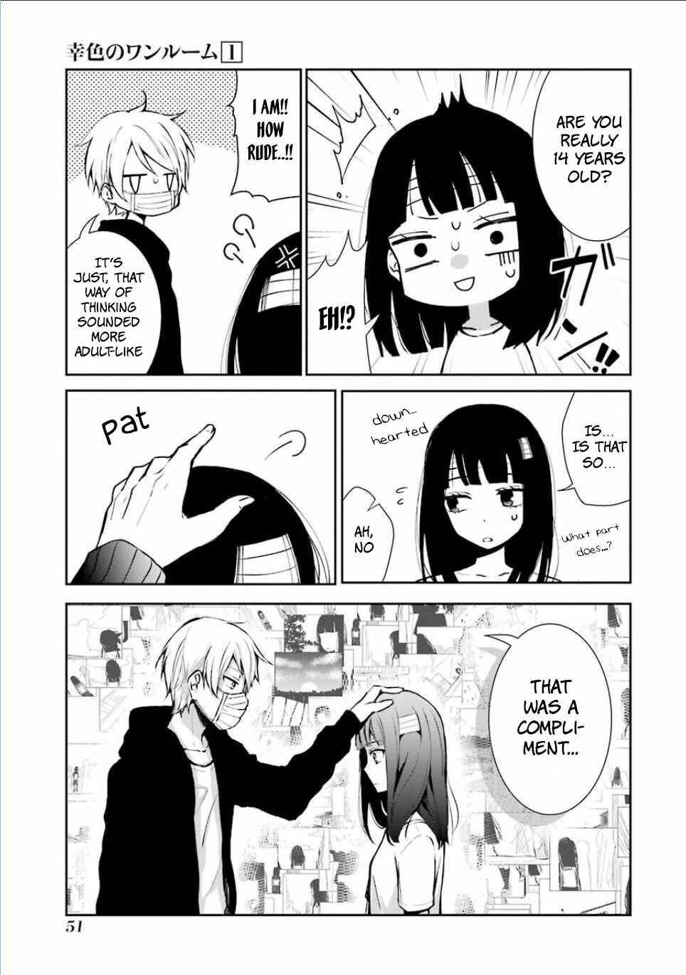 Sachiiro no One Room Chapter 2 page 19
