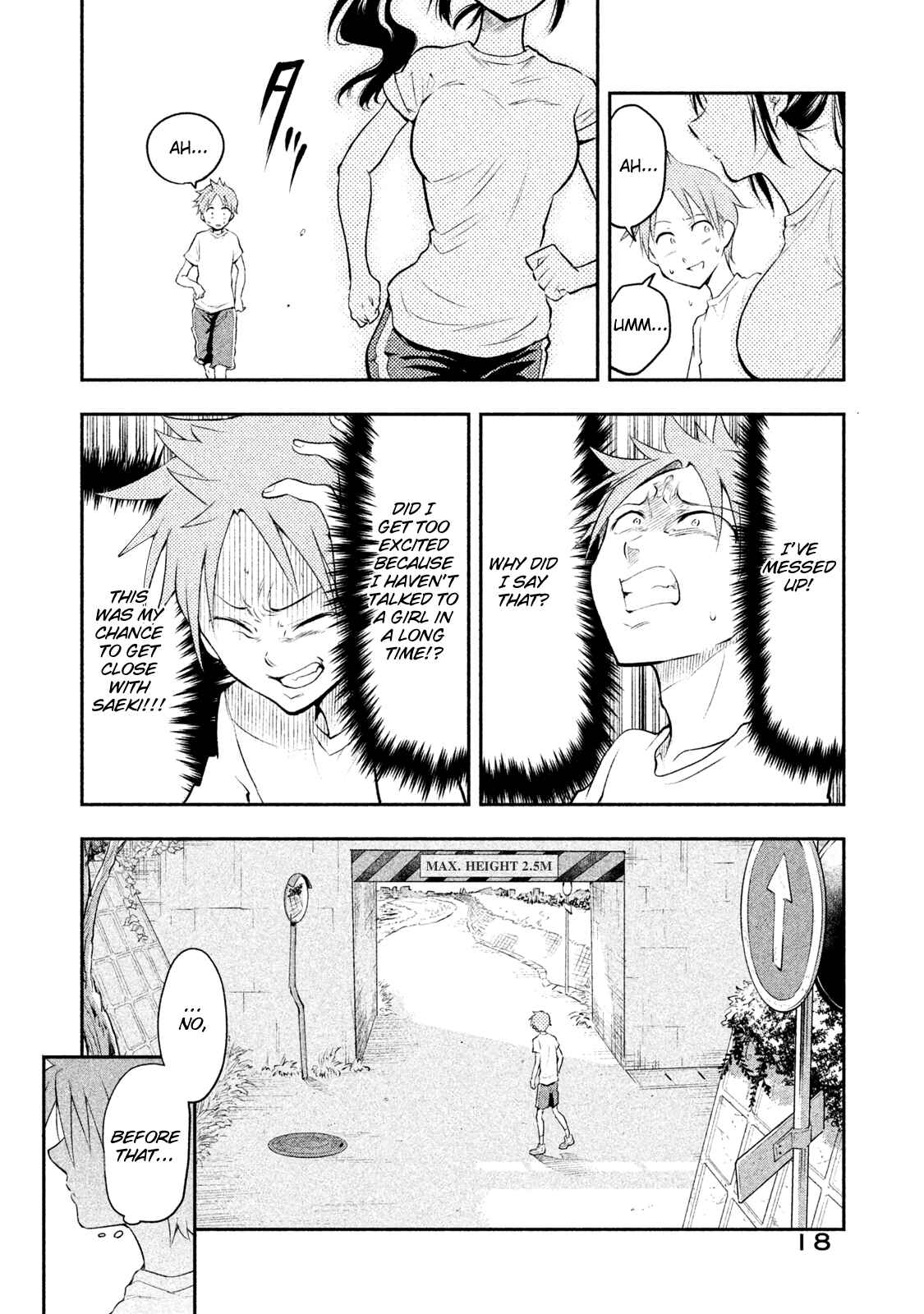 Saeki-san wa Nemutteru Chapter 1 page 19