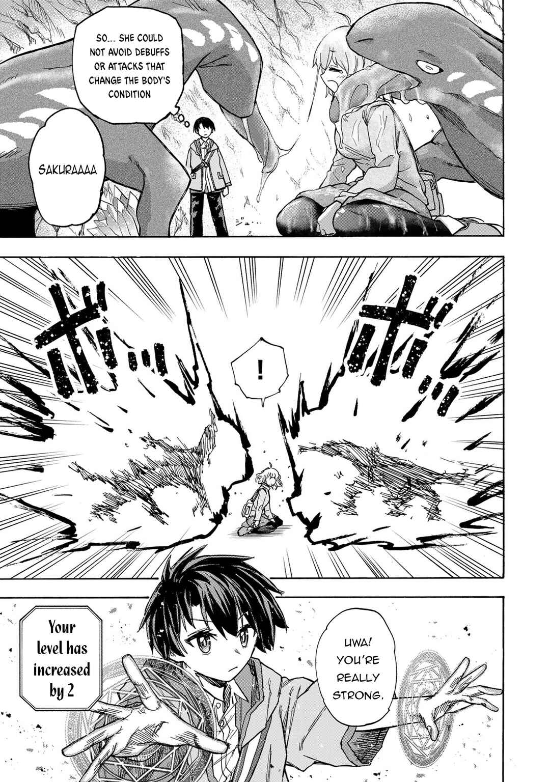 Saikyou de Saisoku no Mugen Level Up ~Sukiru [Keiken-chi 1000-bai] to [Level Free] de Level Jougen no Kase ga Hazureta Ore wa Musou Suru~ Chapter 13 page 9