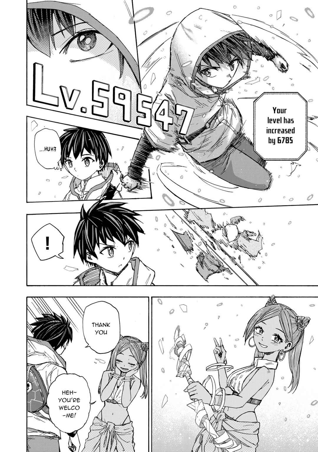 Saikyou de Saisoku no Mugen Level Up ~Sukiru [Keiken-chi 1000-bai] to [Level Free] de Level Jougen no Kase ga Hazureta Ore wa Musou Suru~ Chapter 32 page 10