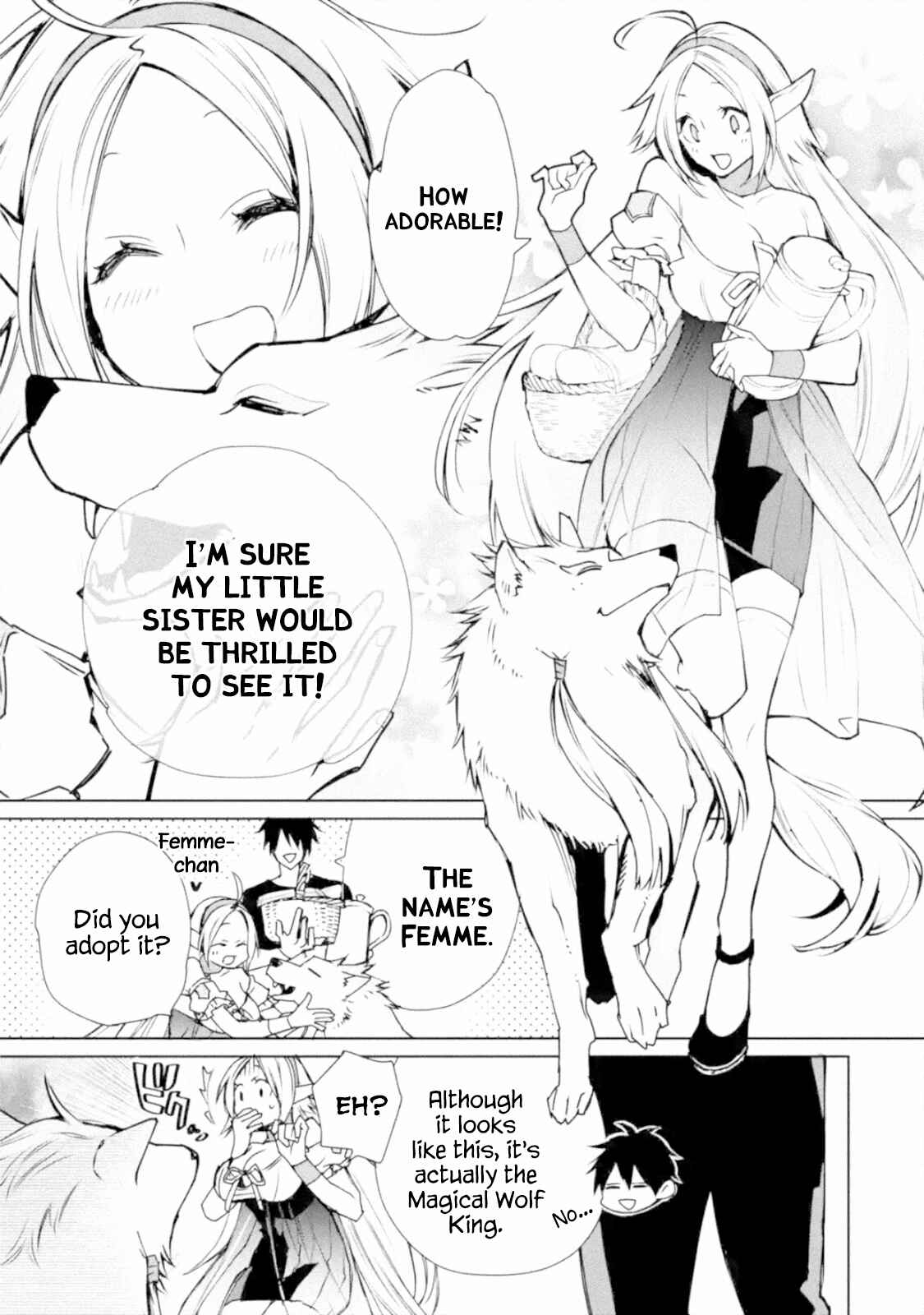 Saikyou no Madoshi. Hisa ni Ya wo Ukete Shimatta no de Inaka no Eihei ni Naru Chapter 3 page 14