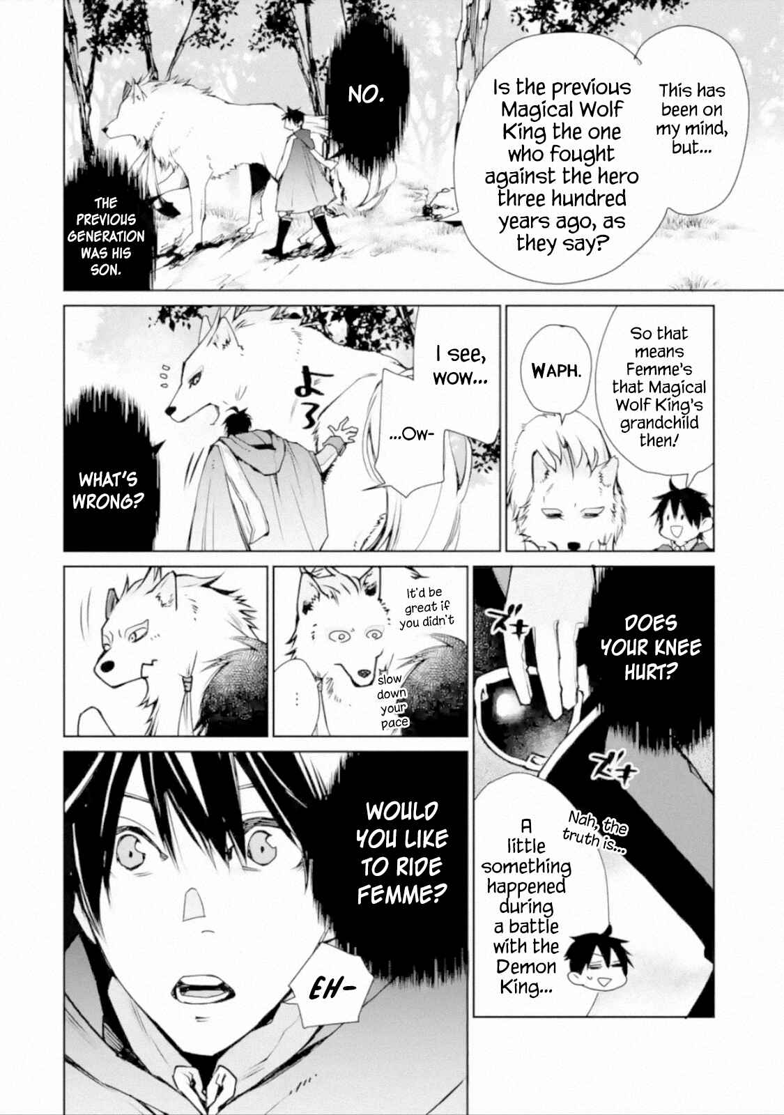 Saikyou no Madoshi. Hisa ni Ya wo Ukete Shimatta no de Inaka no Eihei ni Naru Chapter 3 page 17