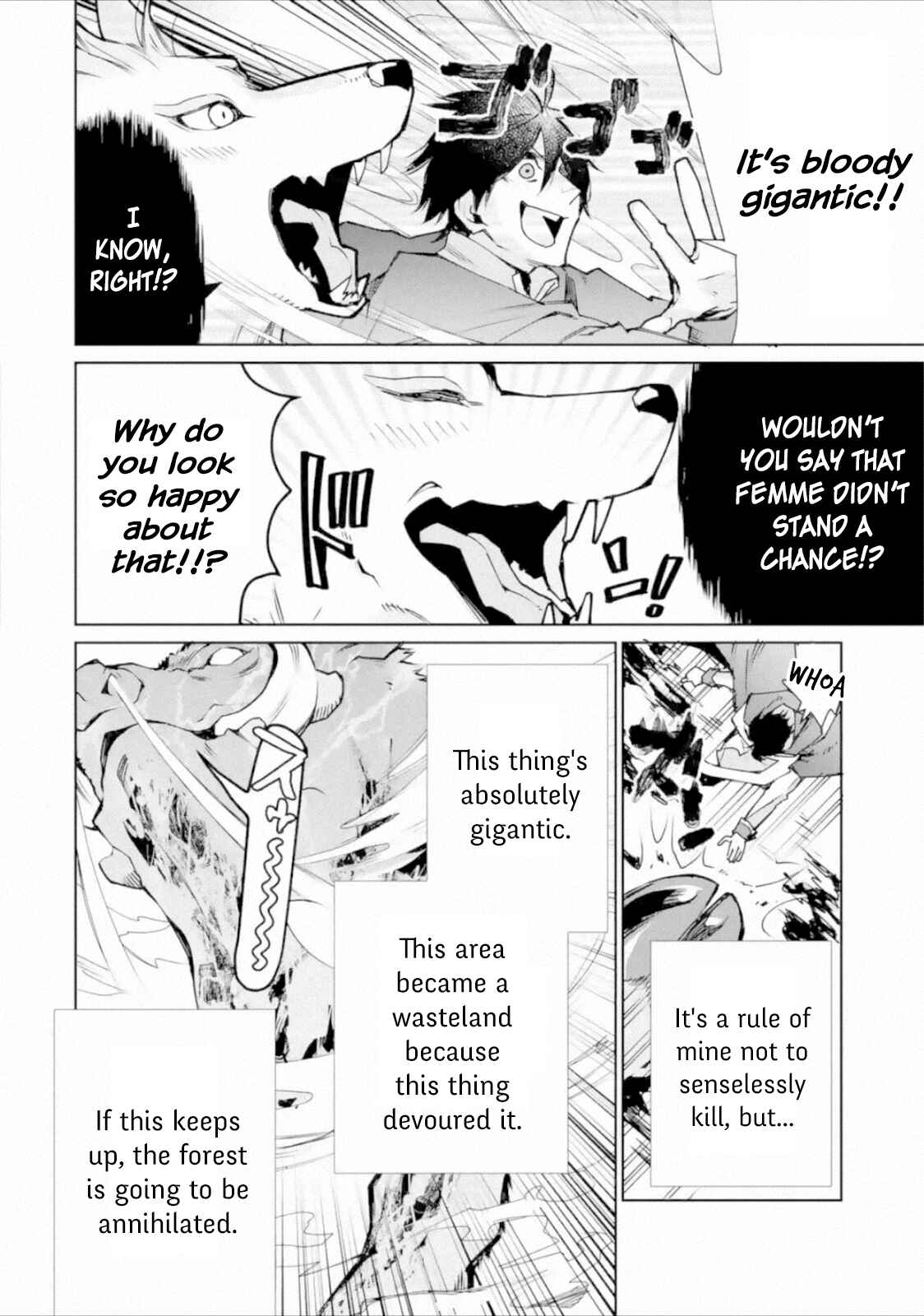 Saikyou no Madoshi. Hisa ni Ya wo Ukete Shimatta no de Inaka no Eihei ni Naru Chapter 3 page 22