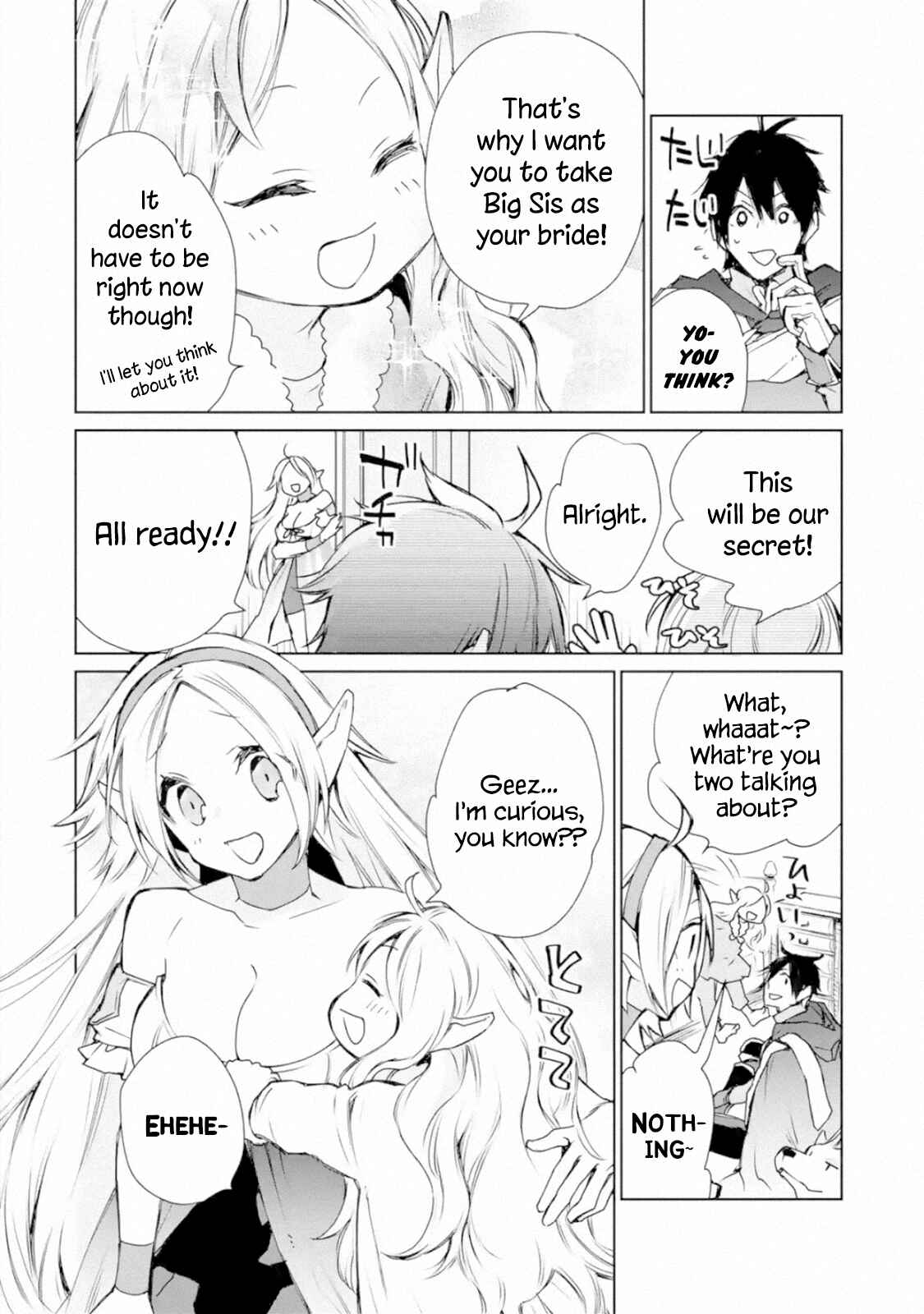 Saikyou no Madoshi. Hisa ni Ya wo Ukete Shimatta no de Inaka no Eihei ni Naru Chapter 3 page 37