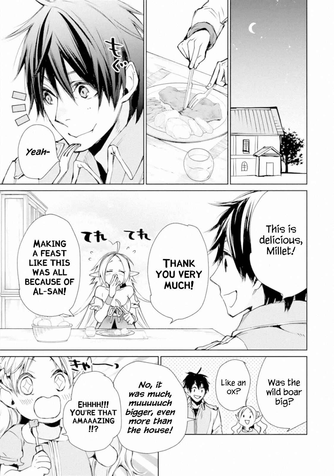 Saikyou no Madoshi. Hisa ni Ya wo Ukete Shimatta no de Inaka no Eihei ni Naru Chapter 3 page 38