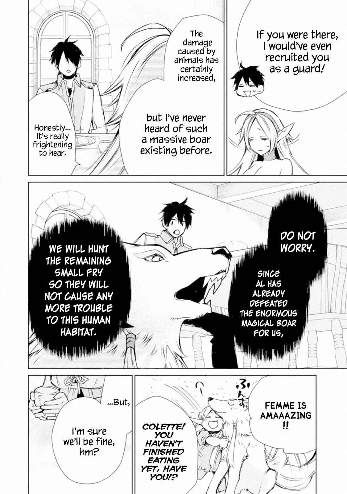 Saikyou no Madoshi. Hisa ni Ya wo Ukete Shimatta no de Inaka no Eihei ni Naru Chapter 3 page 39