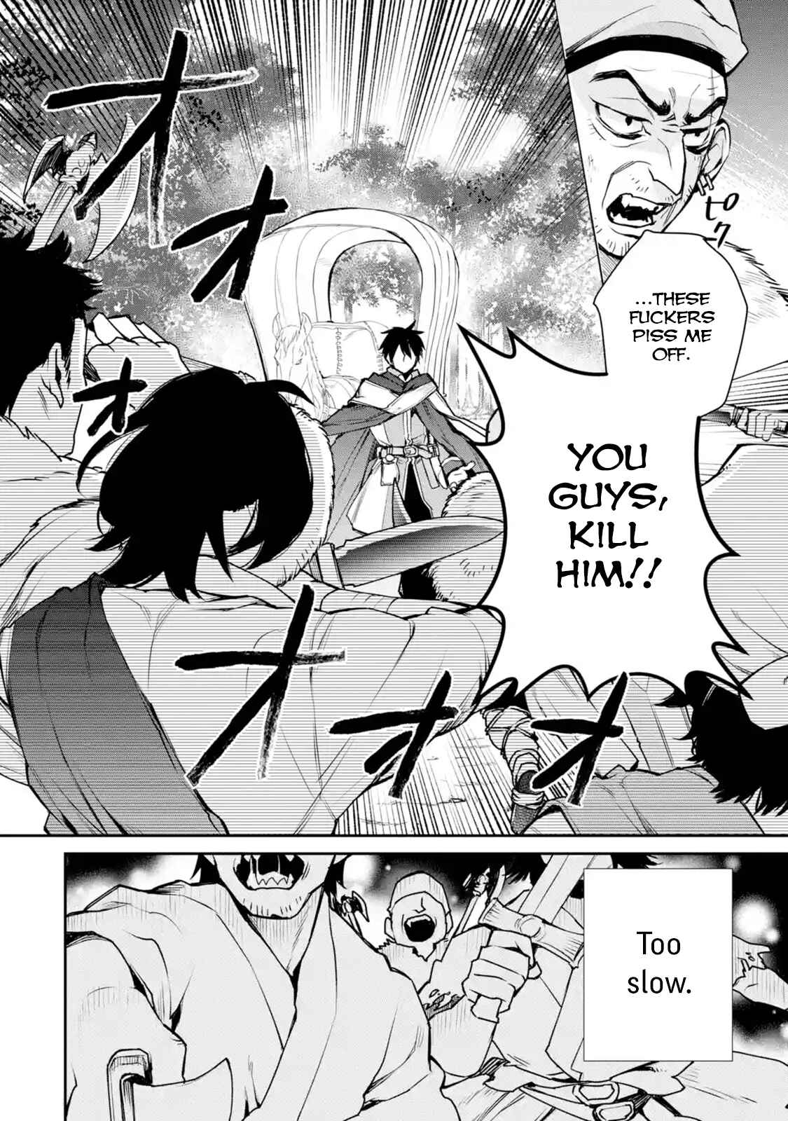 Saikyou no Madoshi. Hisa ni Ya wo Ukete Shimatta no de Inaka no Eihei ni Naru Chapter 8.1 page 12