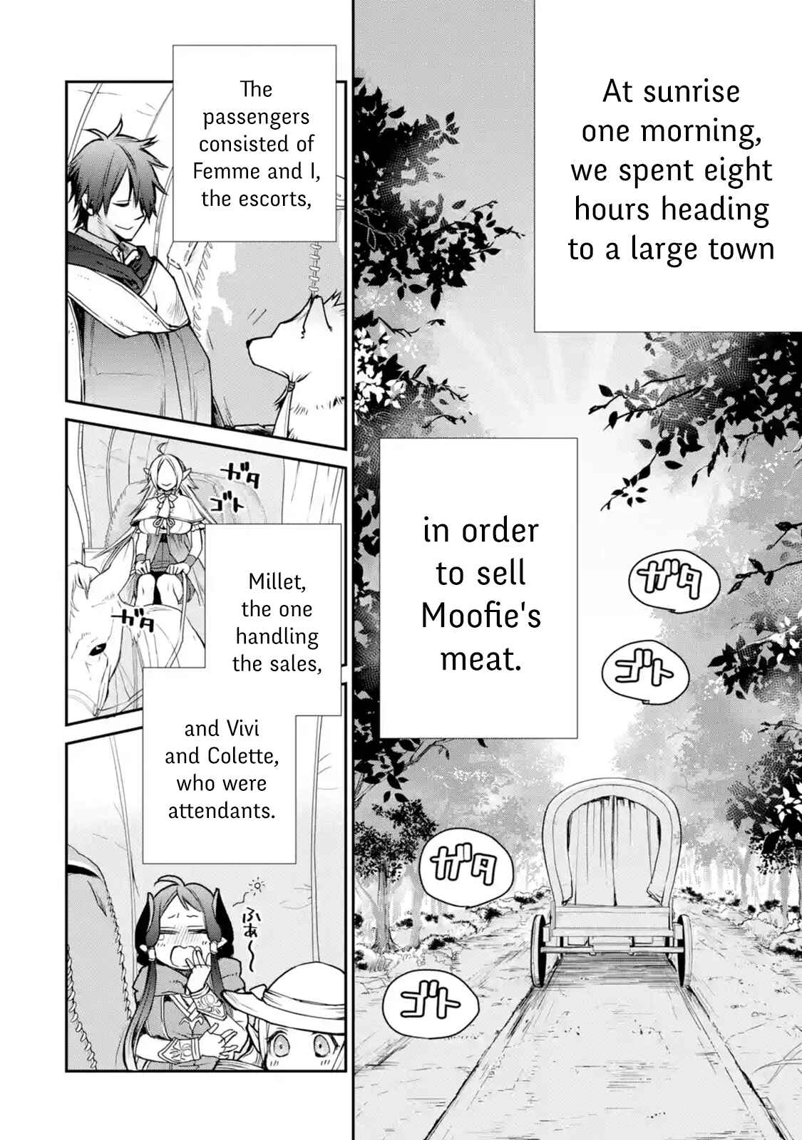 Saikyou no Madoshi. Hisa ni Ya wo Ukete Shimatta no de Inaka no Eihei ni Naru Chapter 8.1 page 1
