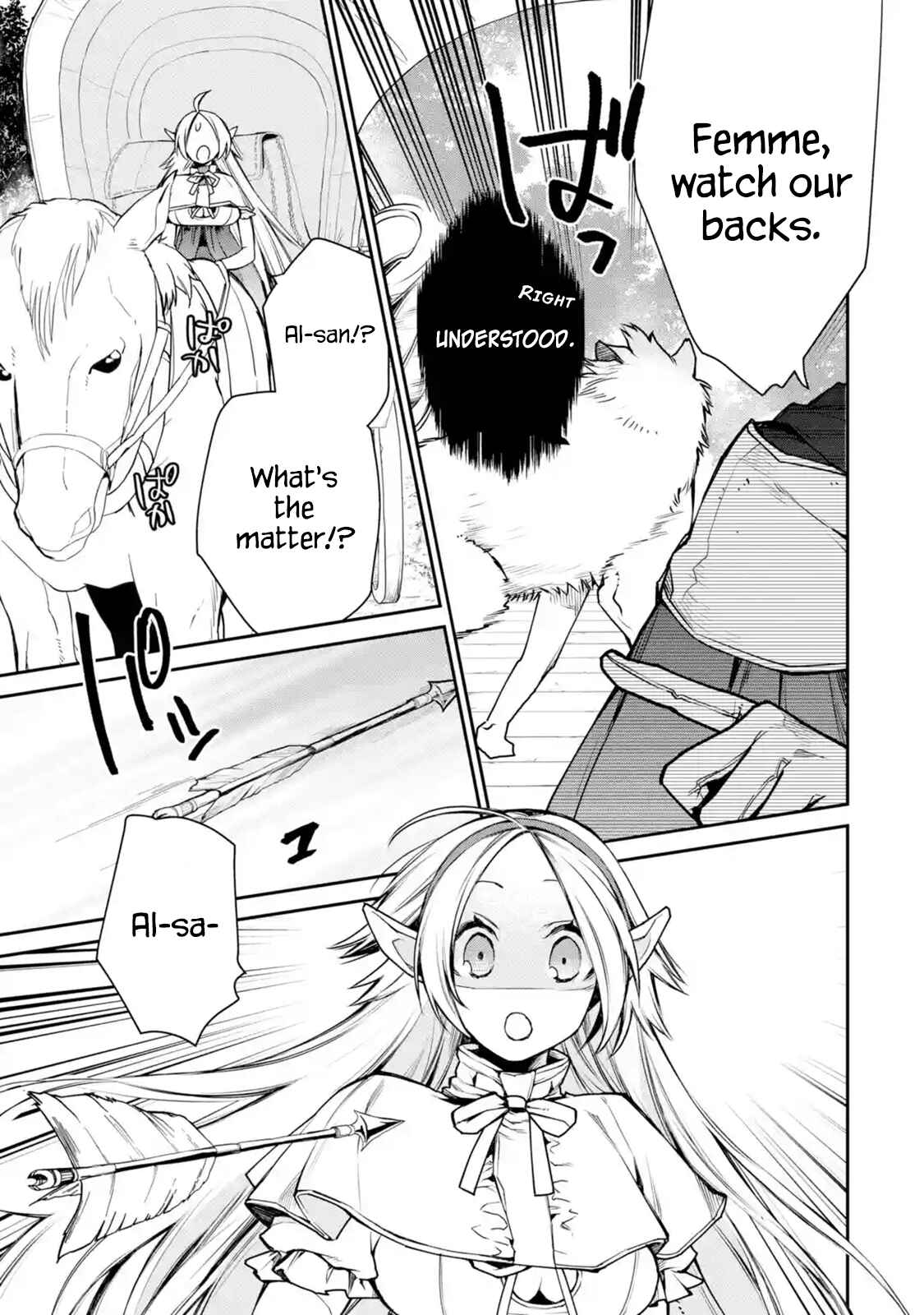 Saikyou no Madoshi. Hisa ni Ya wo Ukete Shimatta no de Inaka no Eihei ni Naru Chapter 8.1 page 6