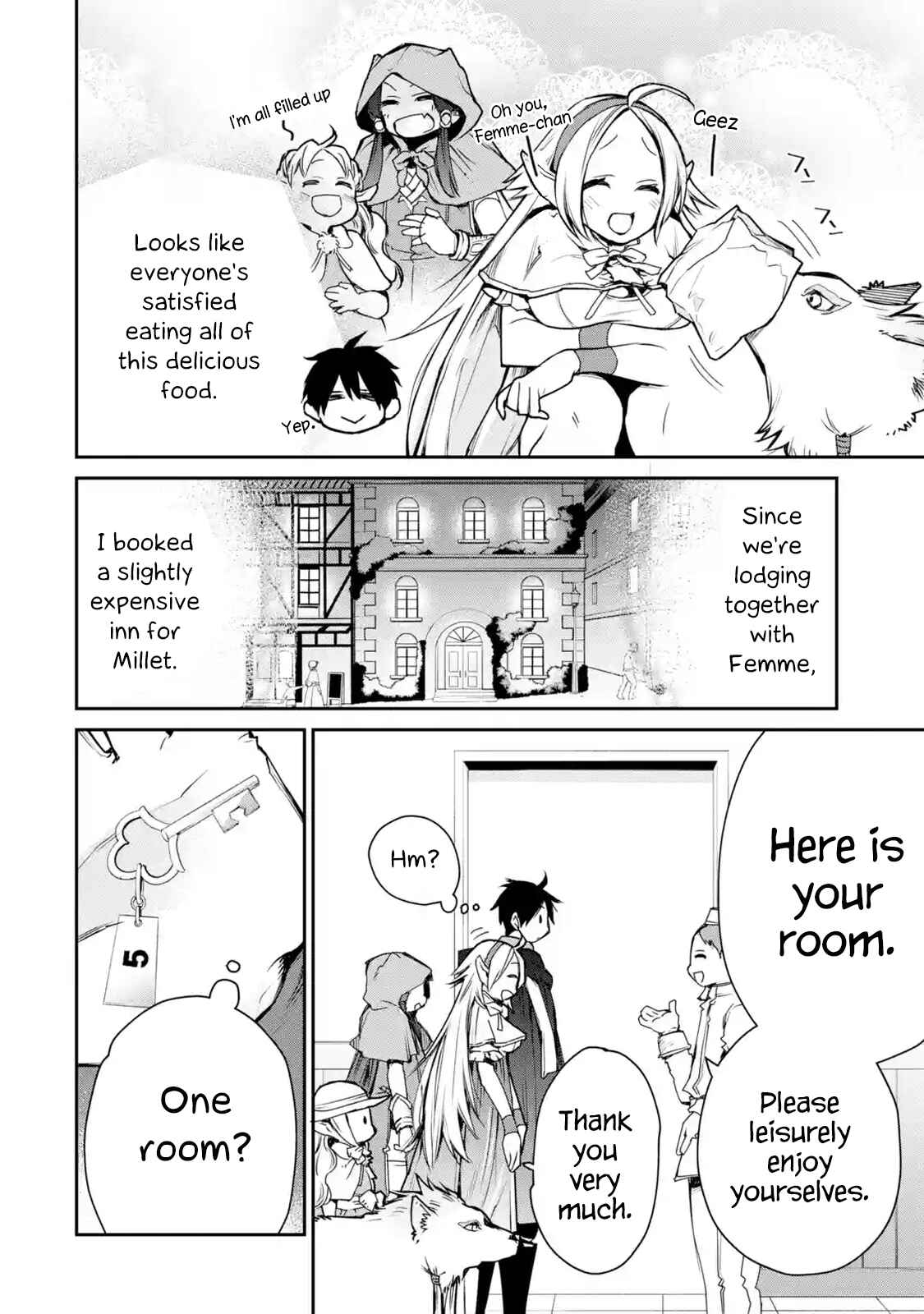 Saikyou no Madoshi. Hisa ni Ya wo Ukete Shimatta no de Inaka no Eihei ni Naru Chapter 8.3 page 13