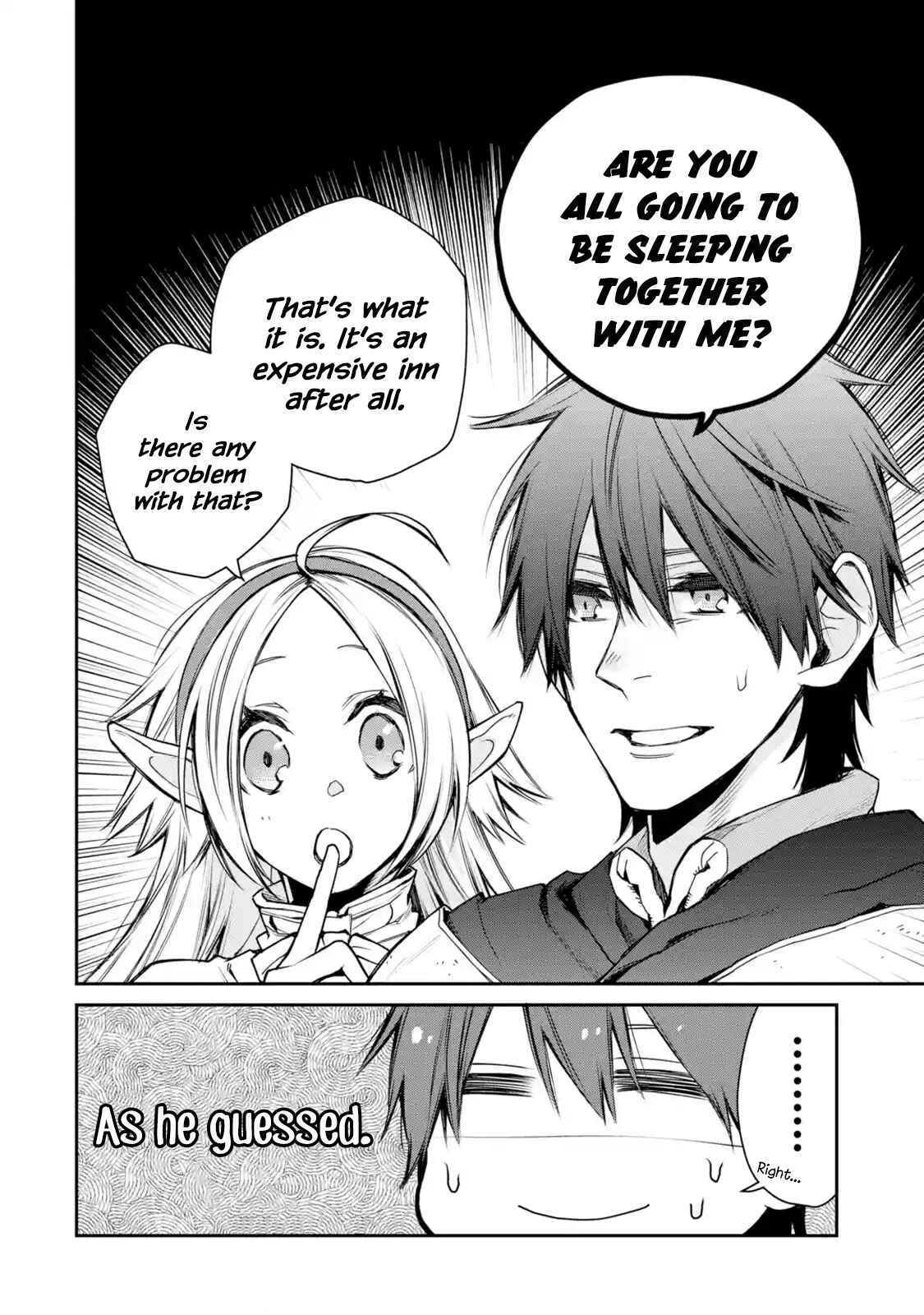 Saikyou no Madoshi. Hisa ni Ya wo Ukete Shimatta no de Inaka no Eihei ni Naru Chapter 8.3 page 15