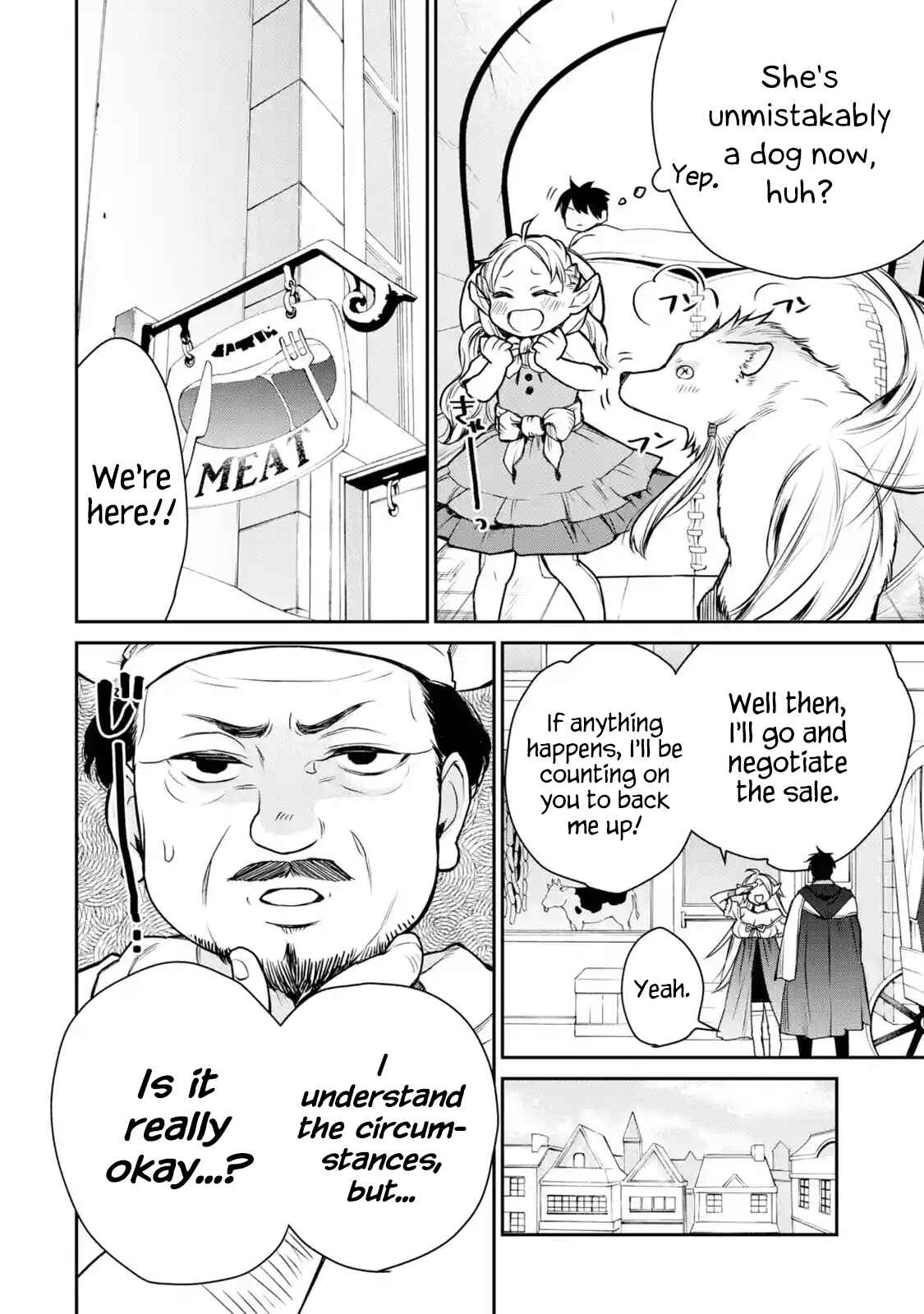Saikyou no Madoshi. Hisa ni Ya wo Ukete Shimatta no de Inaka no Eihei ni Naru Chapter 8.3 page 1