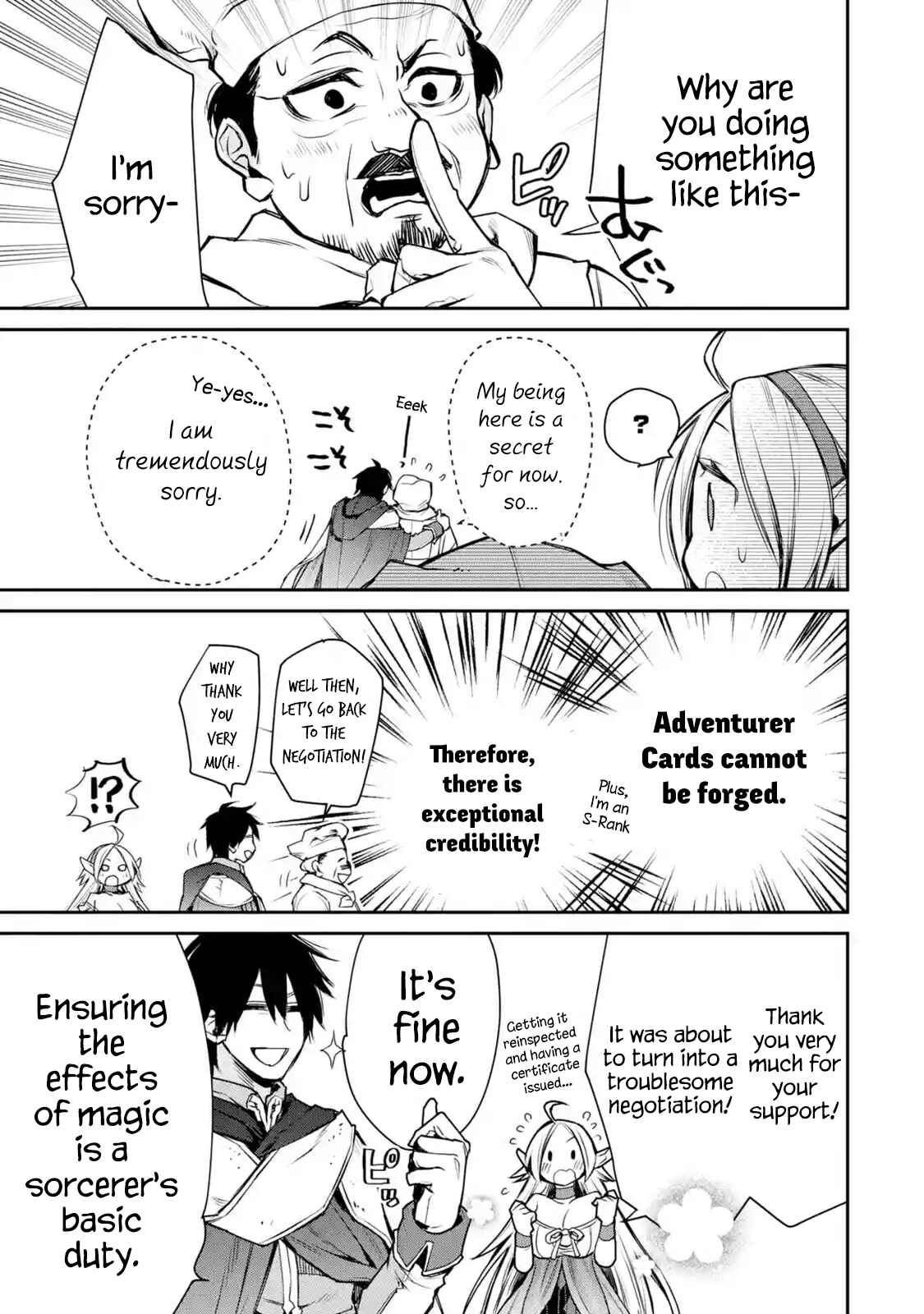 Saikyou no Madoshi. Hisa ni Ya wo Ukete Shimatta no de Inaka no Eihei ni Naru Chapter 8.3 page 4