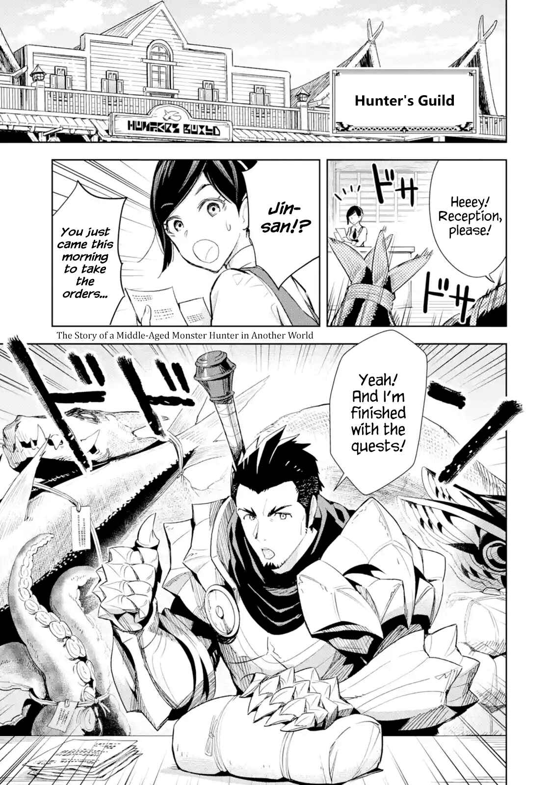Saikyou no Ossan Hunter Isekai e ~ Kondokoso Yukkuri Shizuka ni Kurashitai ~ Chapter 1.1 page 3