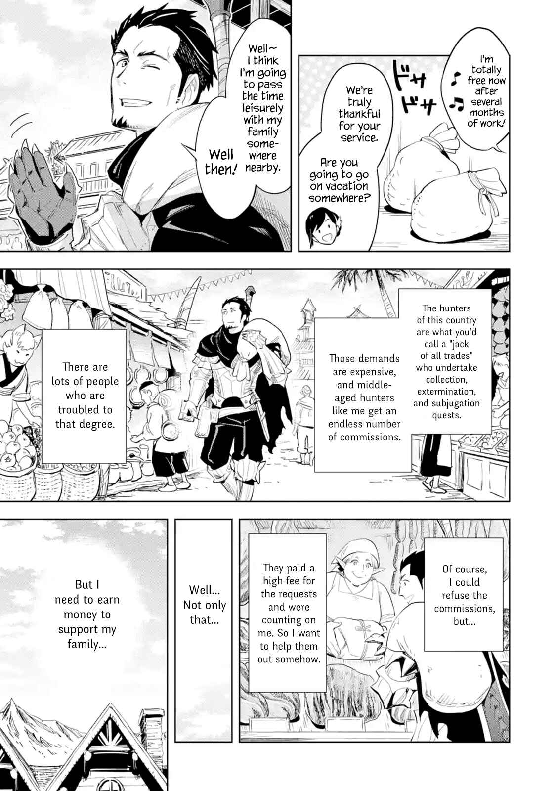 Saikyou no Ossan Hunter Isekai e ~ Kondokoso Yukkuri Shizuka ni Kurashitai ~ Chapter 1.1 page 5