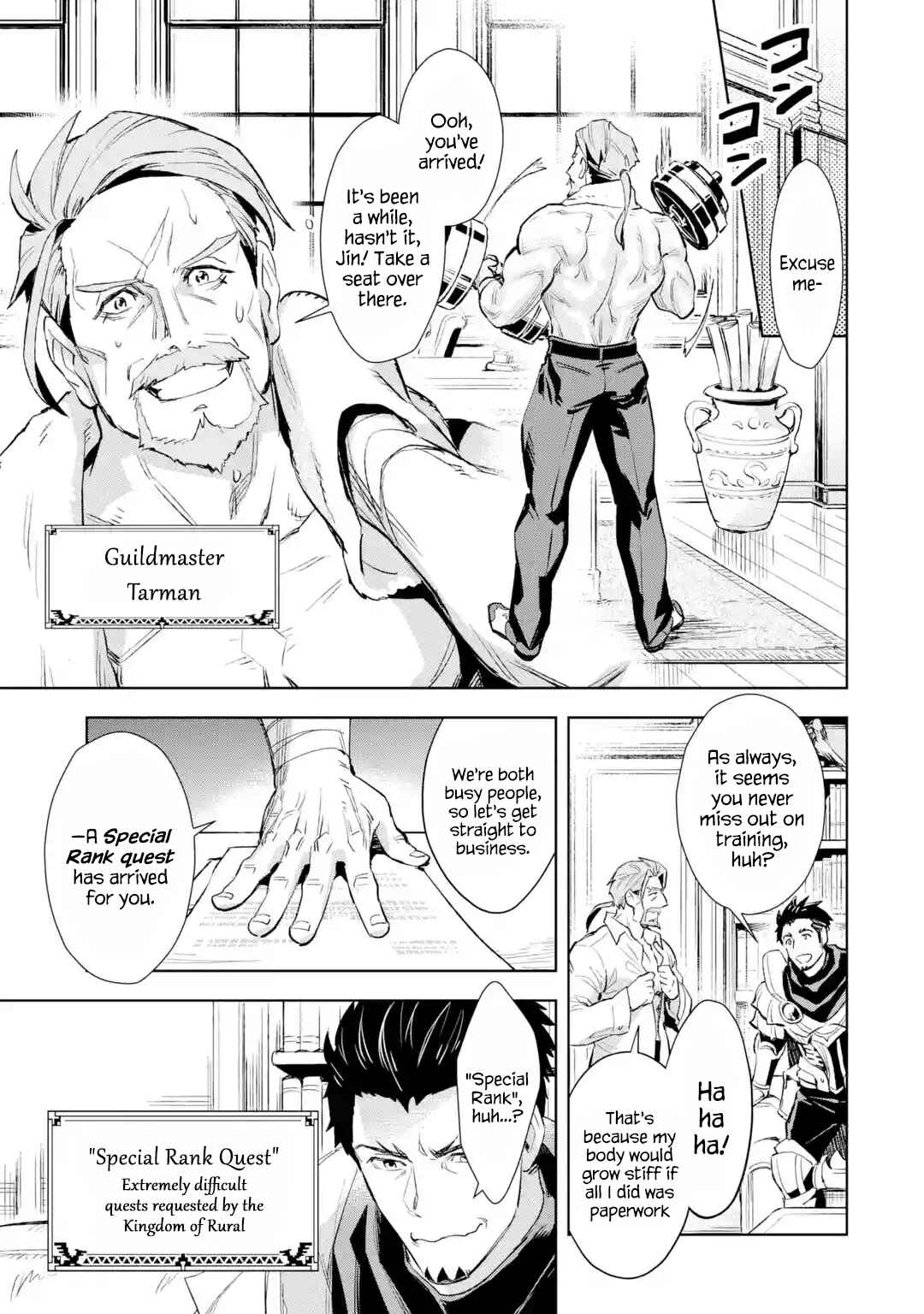 Saikyou no Ossan Hunter Isekai e ~ Kondokoso Yukkuri Shizuka ni Kurashitai ~ Chapter 7.2 page 0