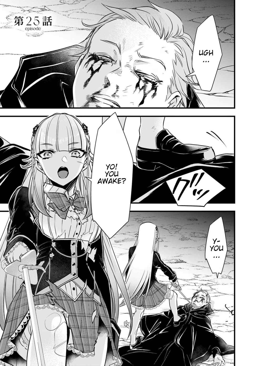 Savage Fang Ojou-sama: Shijou Saikyou no Youhei wa Shijou Sai Kyou no Bougyaku Reijou to Natte Futatabime no Sekai o Musou Suru Chapter 25 page 0