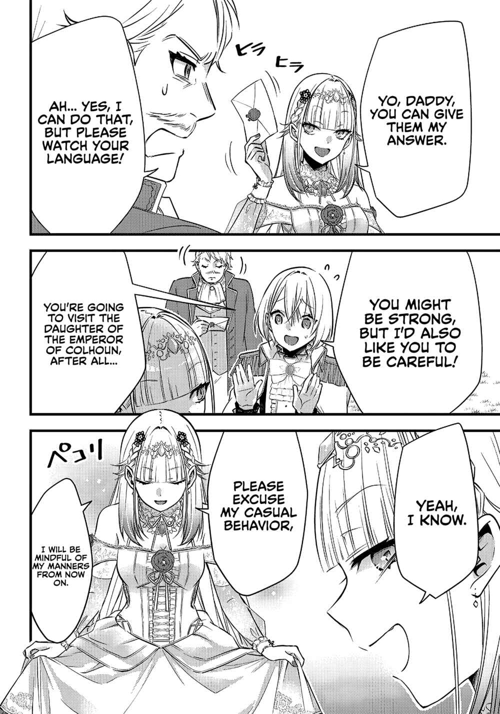Savage Fang Ojou-sama: Shijou Saikyou no Youhei wa Shijou Sai Kyou no Bougyaku Reijou to Natte Futatabime no Sekai o Musou Suru Chapter 6 page 12