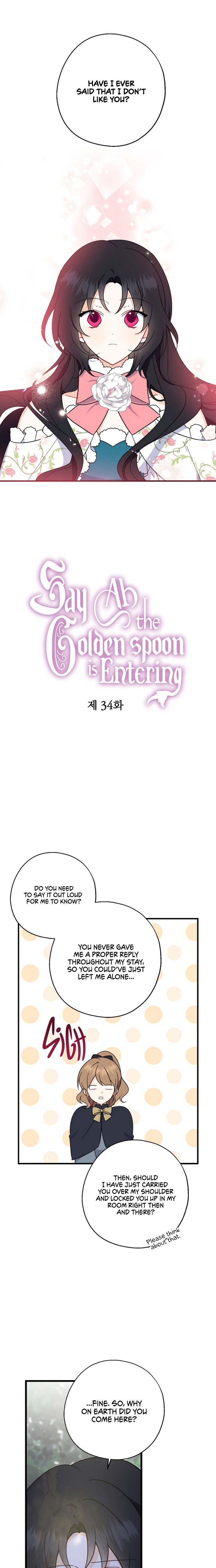 Say Ah, The Golden Spoon Is Entering Chapter 34 page 7