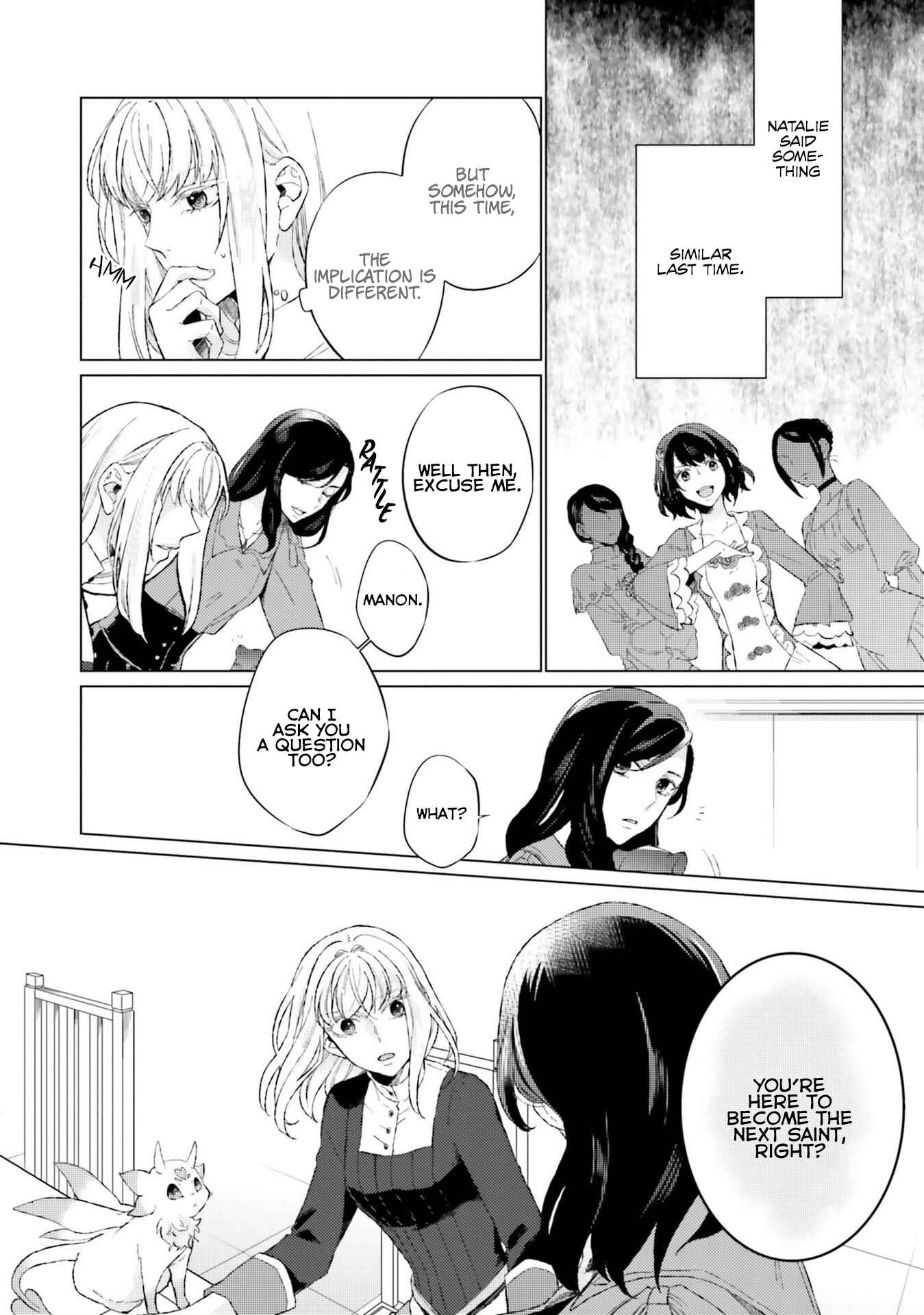Seijo ni naru no de Nidoume no Jinsei wa Katte ni sasete moraimasu ~Outaishi wa, Zensei de Watashi wo Futta Koibito deshita~ Chapter 11 page 14
