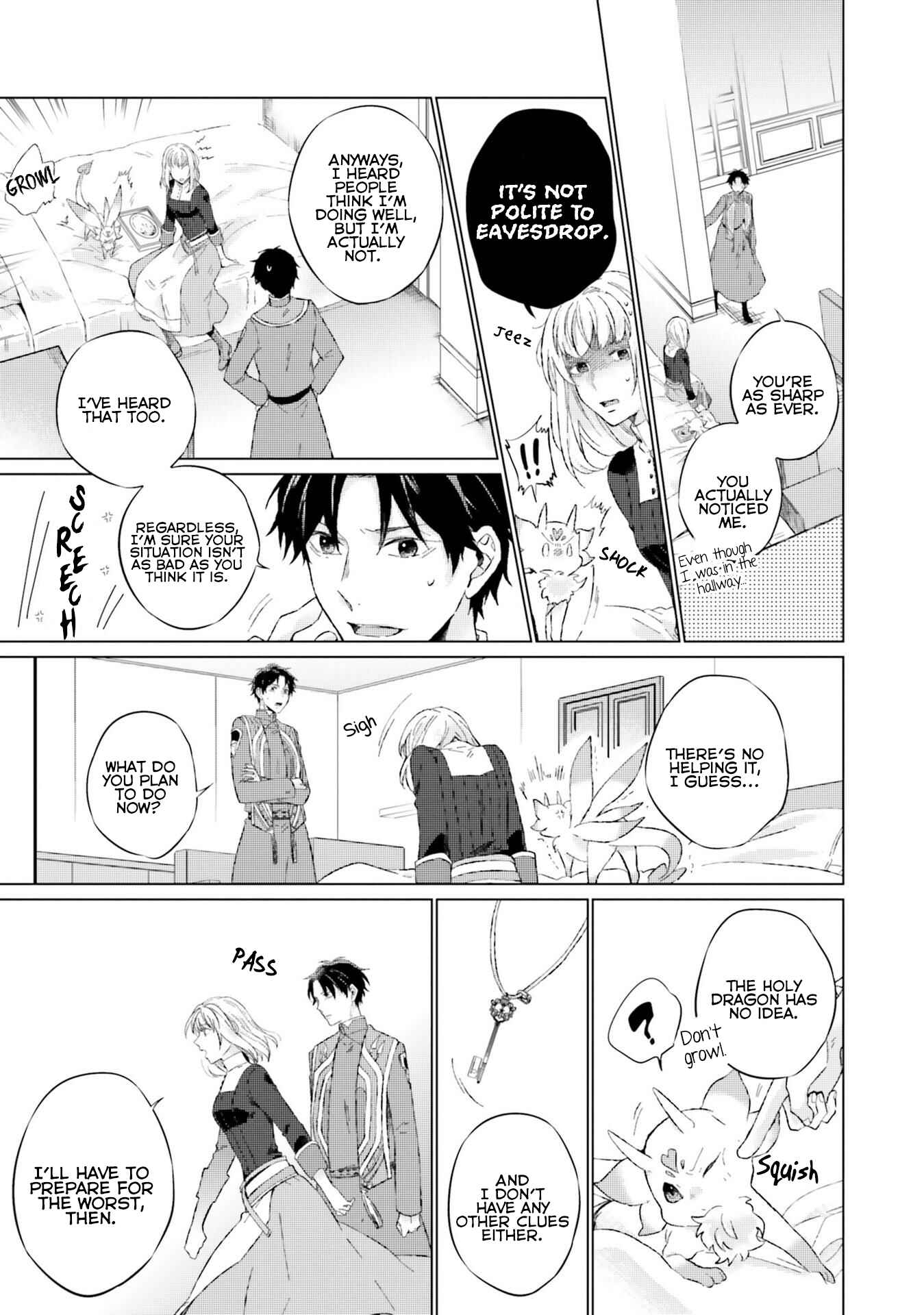 Seijo ni naru no de Nidoume no Jinsei wa Katte ni sasete moraimasu ~Outaishi wa, Zensei de Watashi wo Futta Koibito deshita~ Chapter 11 page 35