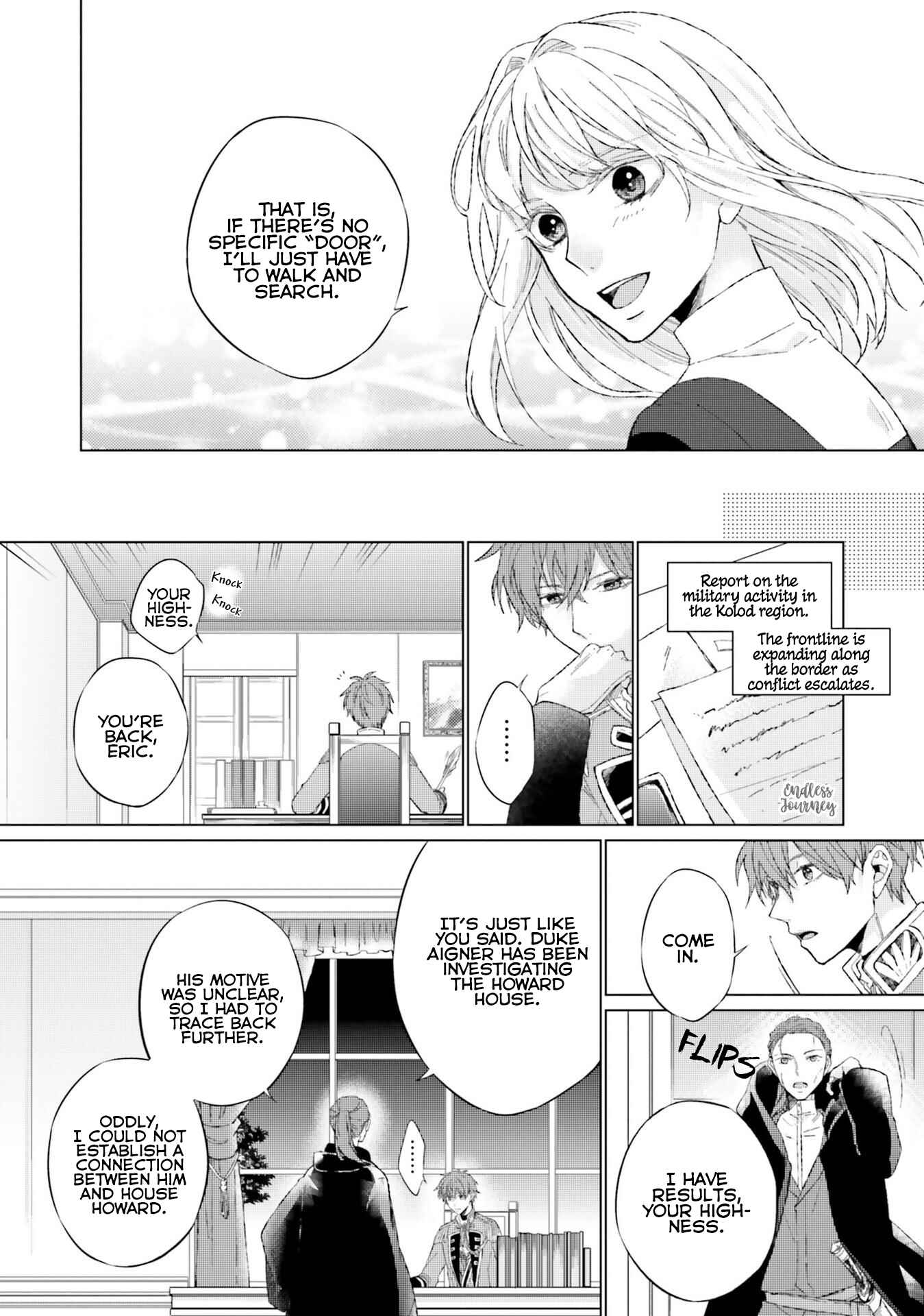 Seijo ni naru no de Nidoume no Jinsei wa Katte ni sasete moraimasu ~Outaishi wa, Zensei de Watashi wo Futta Koibito deshita~ Chapter 11 page 36