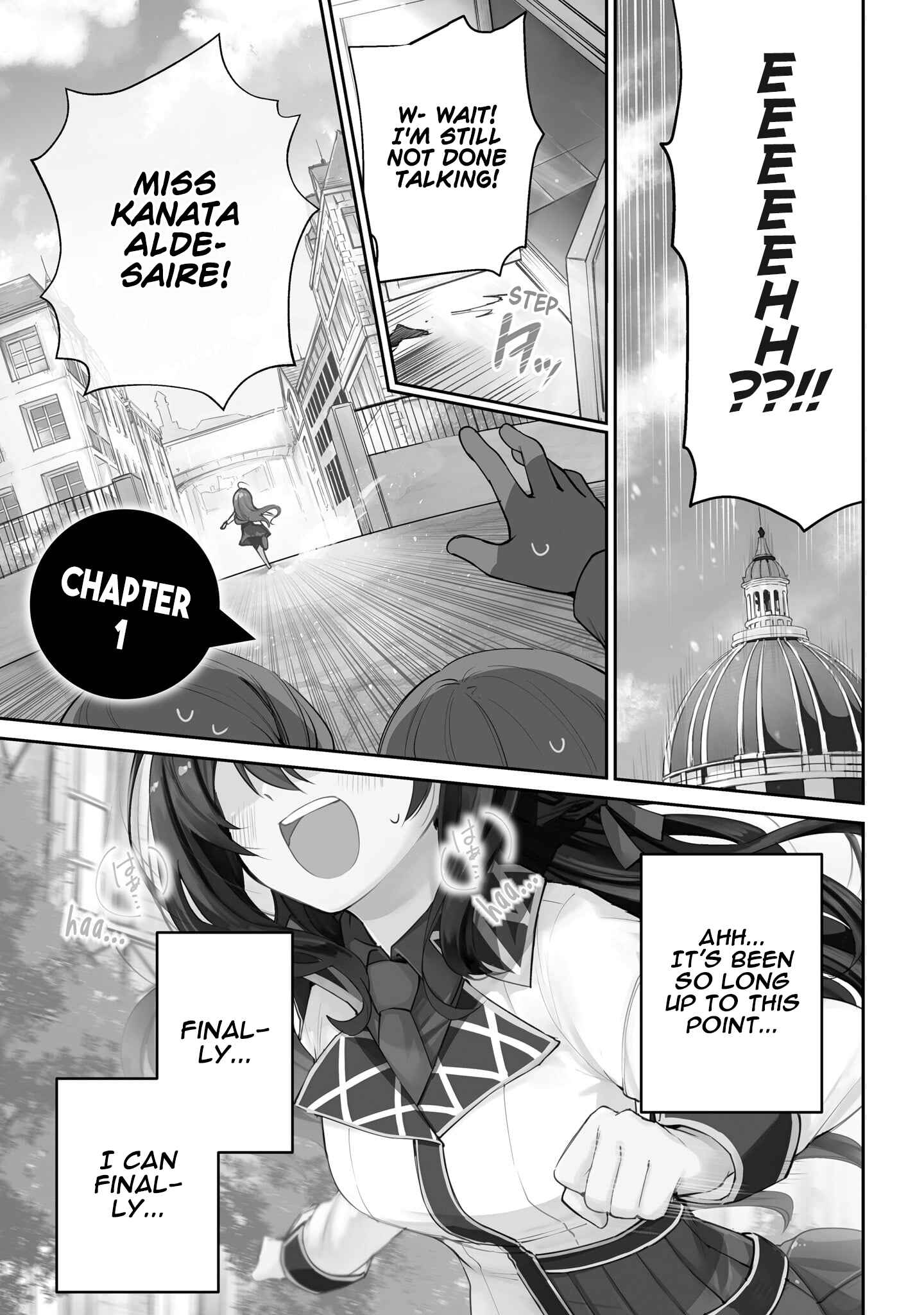 Seijo-sama? Iie, Toorisugari no Mamonotsukai Desu!: Zettai Muteki no Seijo wa Mofumofu to Tabi o Suru Chapter 1 page 0
