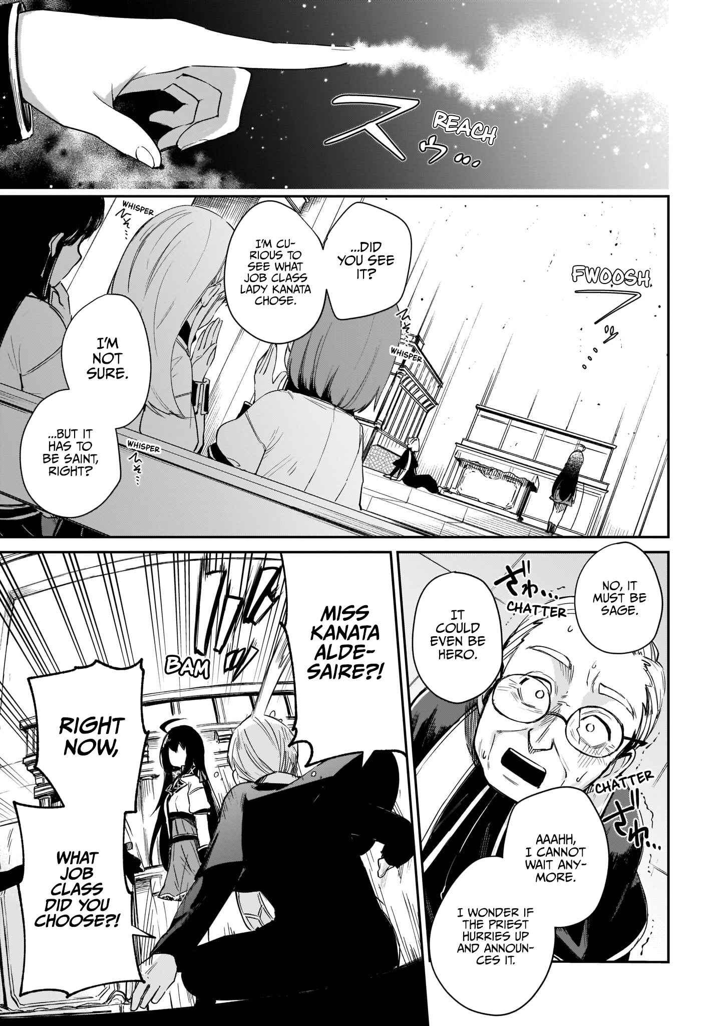 Seijo-sama? Iie, Toorisugari no Mamonotsukai Desu!: Zettai Muteki no Seijo wa Mofumofu to Tabi o Suru Chapter 1 page 11