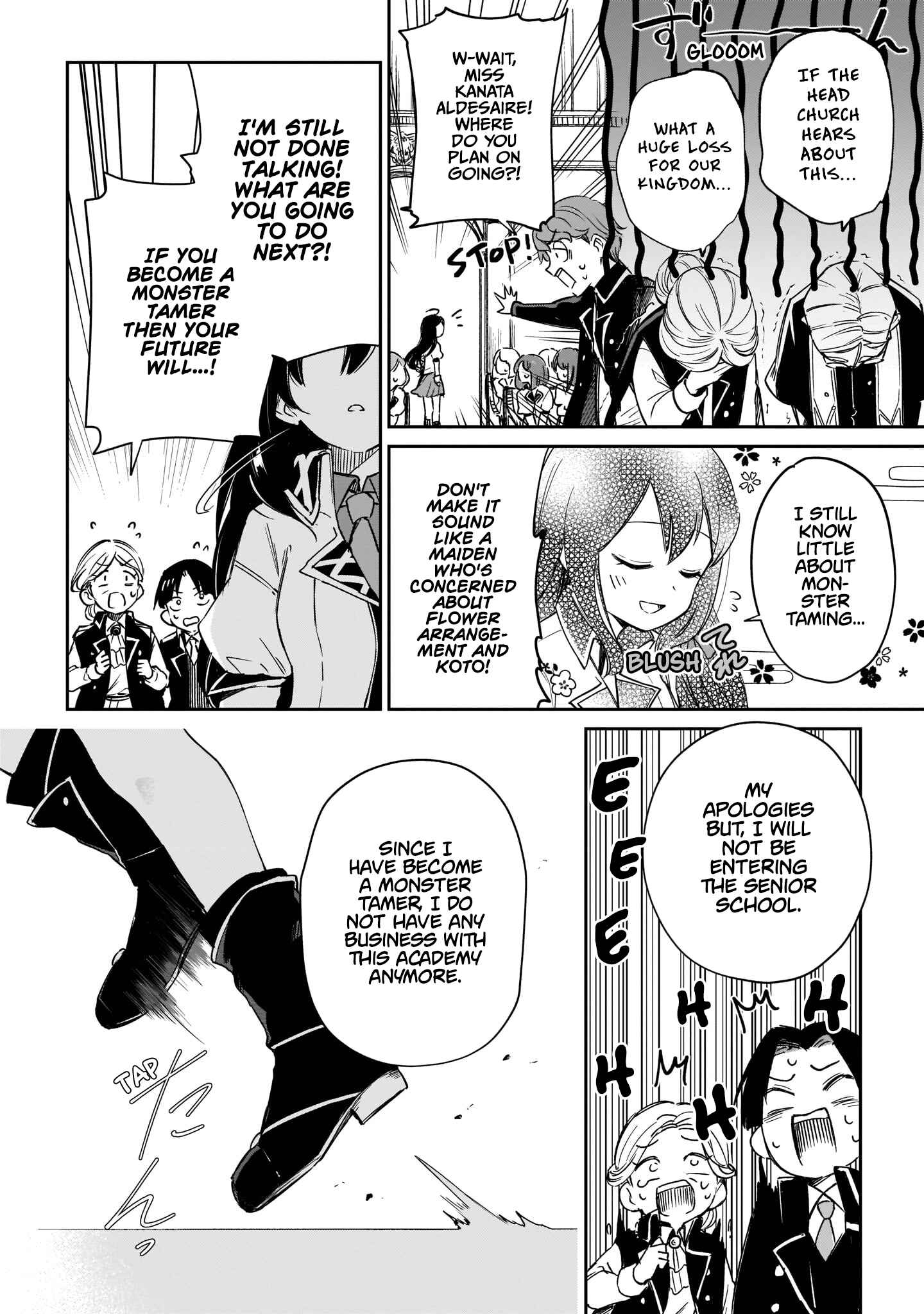 Seijo-sama? Iie, Toorisugari no Mamonotsukai Desu!: Zettai Muteki no Seijo wa Mofumofu to Tabi o Suru Chapter 1 page 14