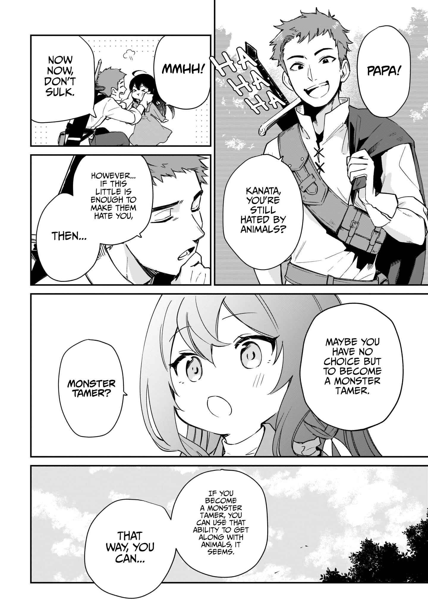 Seijo-sama? Iie, Toorisugari no Mamonotsukai Desu!: Zettai Muteki no Seijo wa Mofumofu to Tabi o Suru Chapter 1 page 24