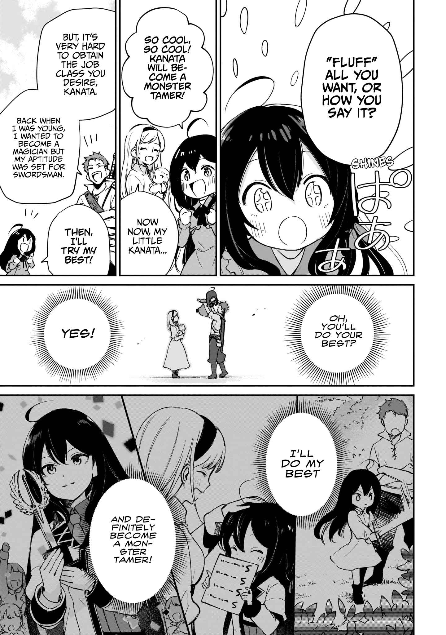 Seijo-sama? Iie, Toorisugari no Mamonotsukai Desu!: Zettai Muteki no Seijo wa Mofumofu to Tabi o Suru Chapter 1 page 25