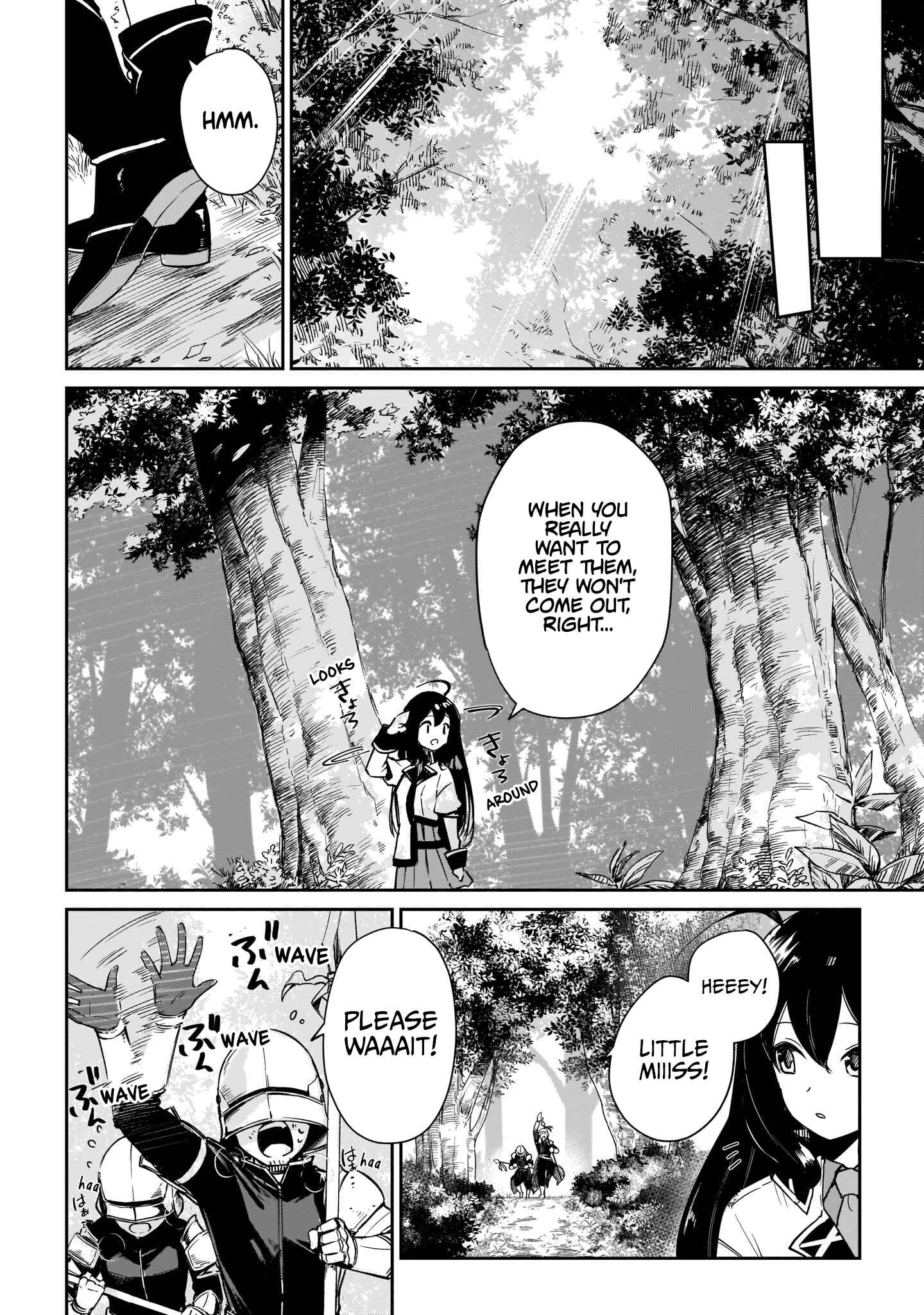 Seijo-sama? Iie, Toorisugari no Mamonotsukai Desu!: Zettai Muteki no Seijo wa Mofumofu to Tabi o Suru Chapter 1 page 27