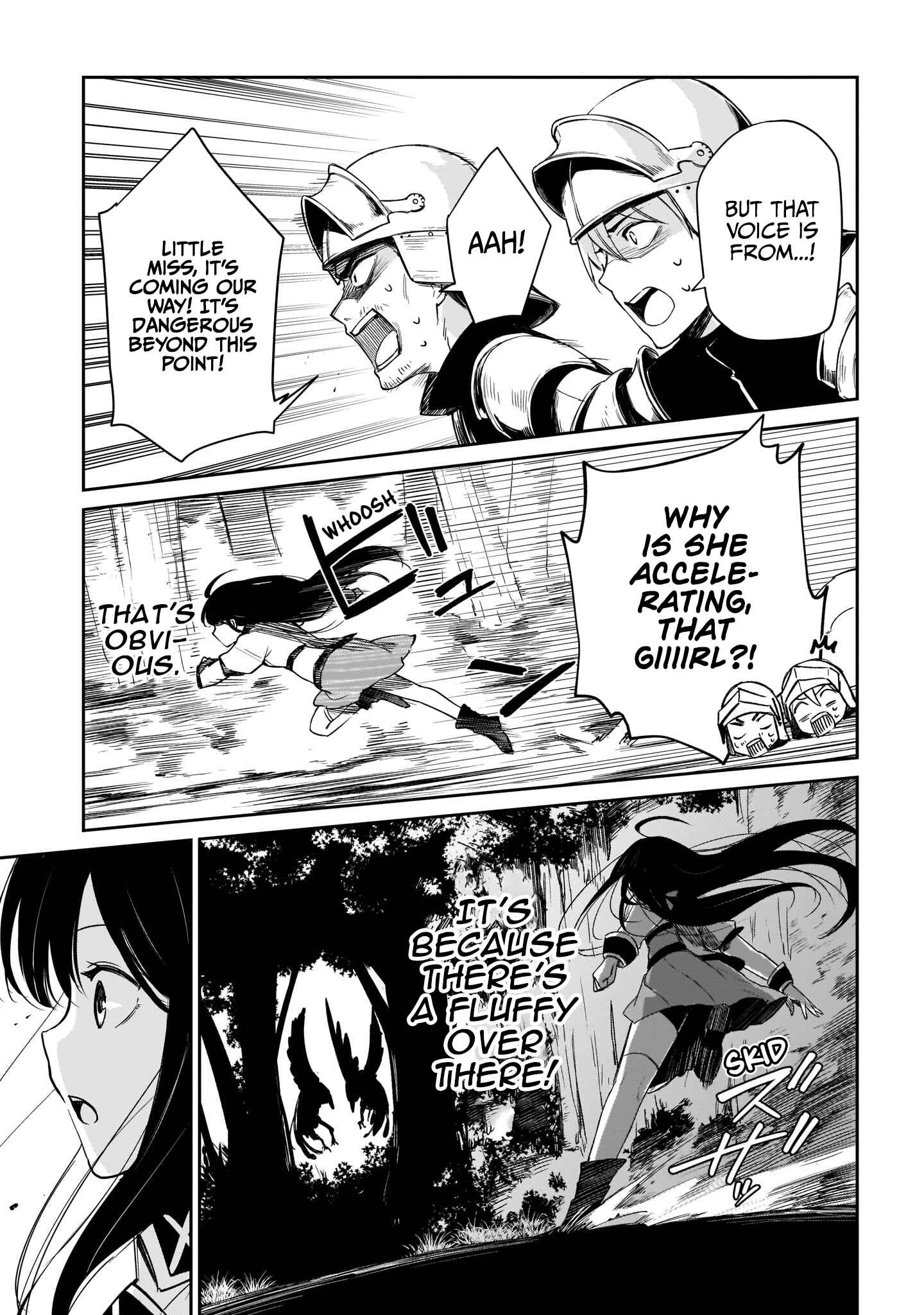 Seijo-sama? Iie, Toorisugari no Mamonotsukai Desu!: Zettai Muteki no Seijo wa Mofumofu to Tabi o Suru Chapter 1 page 32