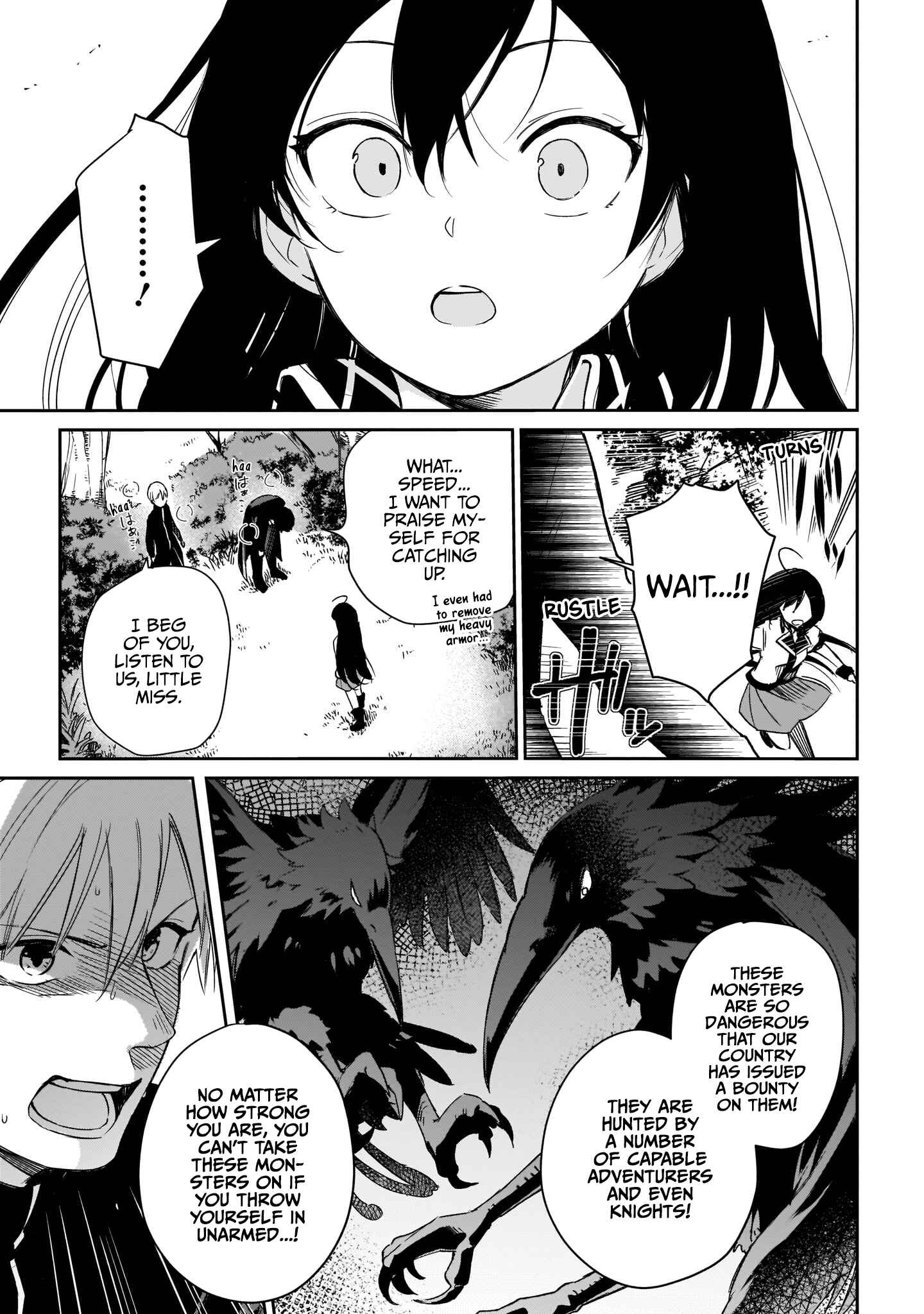 Seijo-sama? Iie, Toorisugari no Mamonotsukai Desu!: Zettai Muteki no Seijo wa Mofumofu to Tabi o Suru Chapter 1 page 34