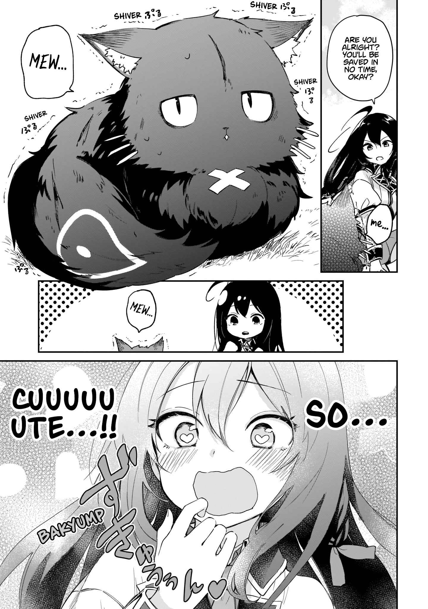 Seijo-sama? Iie, Toorisugari no Mamonotsukai Desu!: Zettai Muteki no Seijo wa Mofumofu to Tabi o Suru Chapter 1 page 40