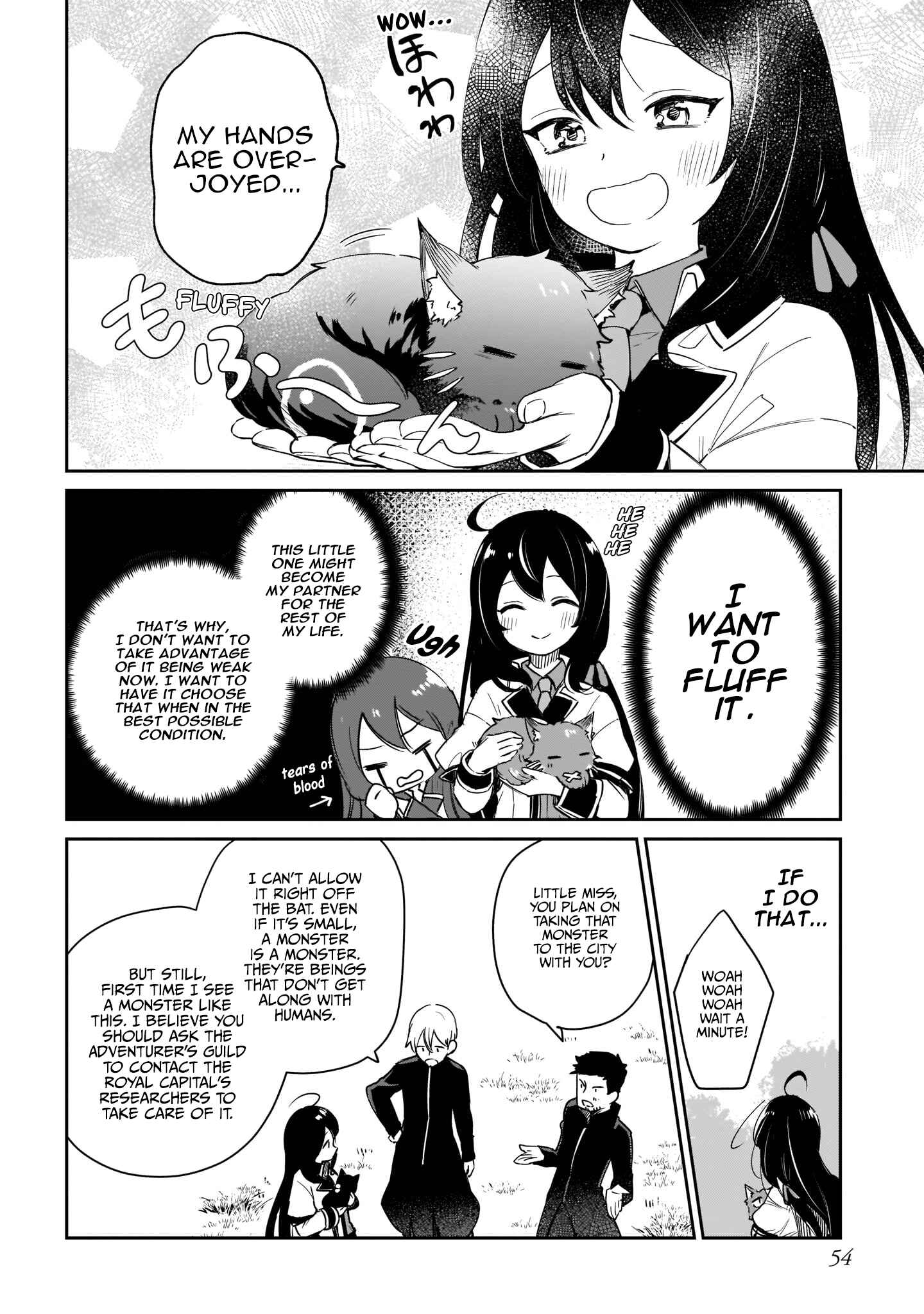 Seijo-sama? Iie, Toorisugari no Mamonotsukai Desu!: Zettai Muteki no Seijo wa Mofumofu to Tabi o Suru Chapter 1 page 49