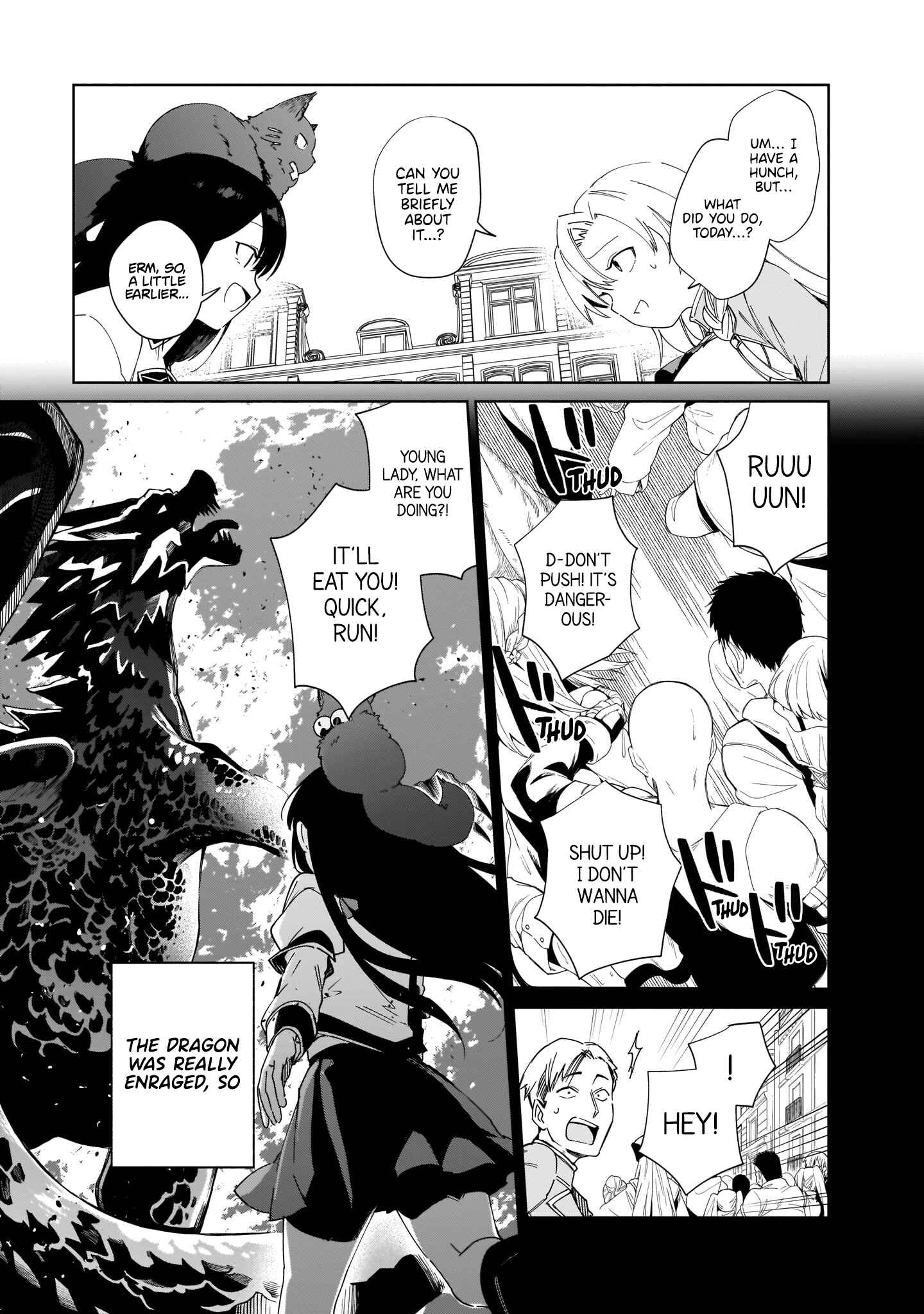 Seijo-sama? Iie, Toorisugari no Mamonotsukai Desu!: Zettai Muteki no Seijo wa Mofumofu to Tabi o Suru Chapter 7 page 9