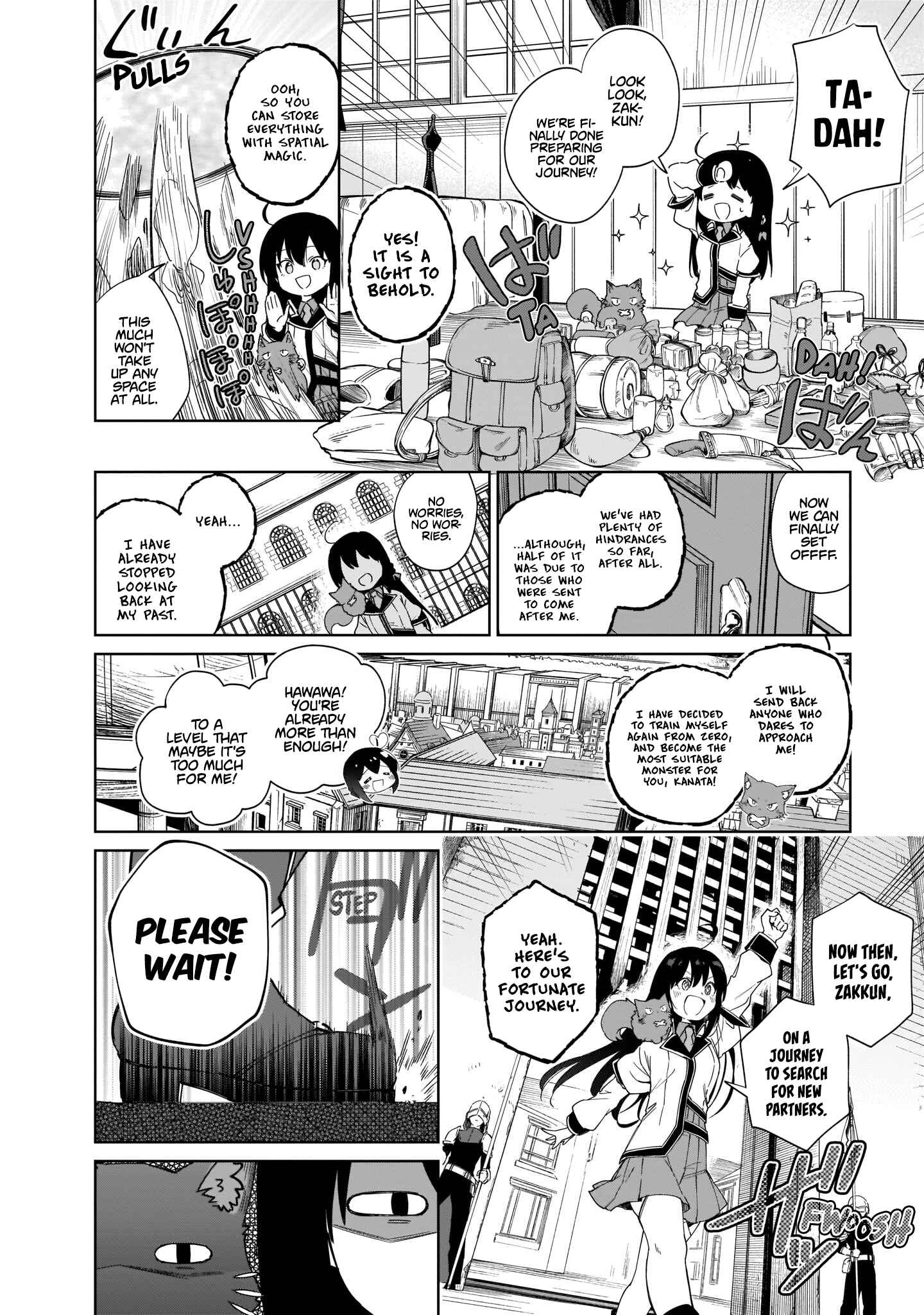 Seijo-sama? Iie, Toorisugari no Mamonotsukai Desu!: Zettai Muteki no Seijo wa Mofumofu to Tabi o Suru Chapter 7 page 26