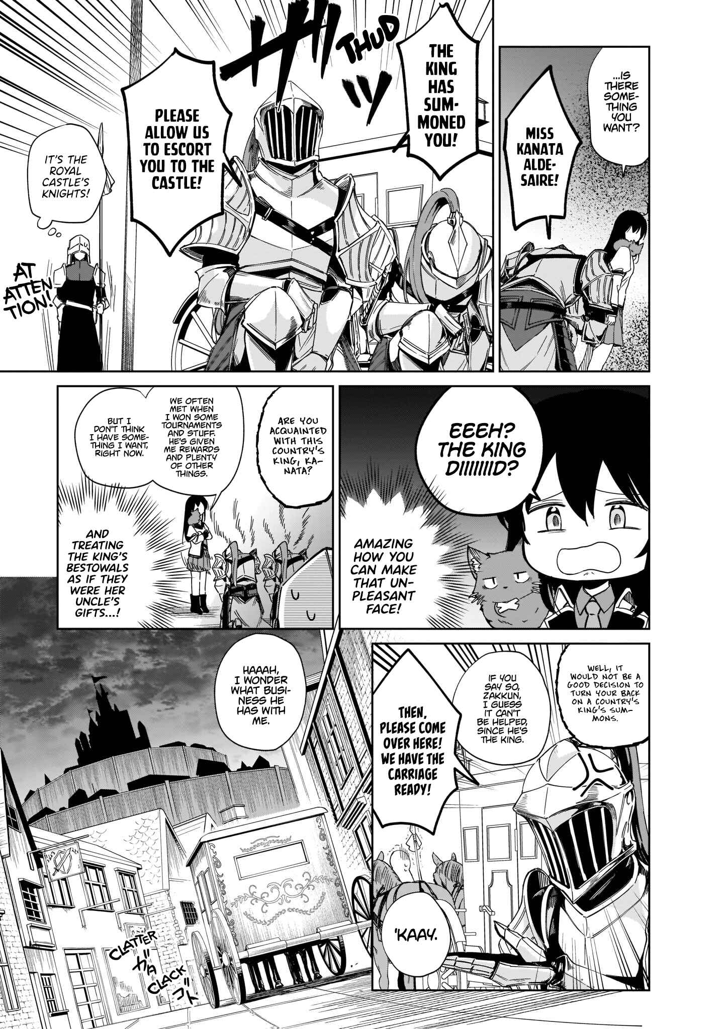 Seijo-sama? Iie, Toorisugari no Mamonotsukai Desu!: Zettai Muteki no Seijo wa Mofumofu to Tabi o Suru Chapter 7 page 27