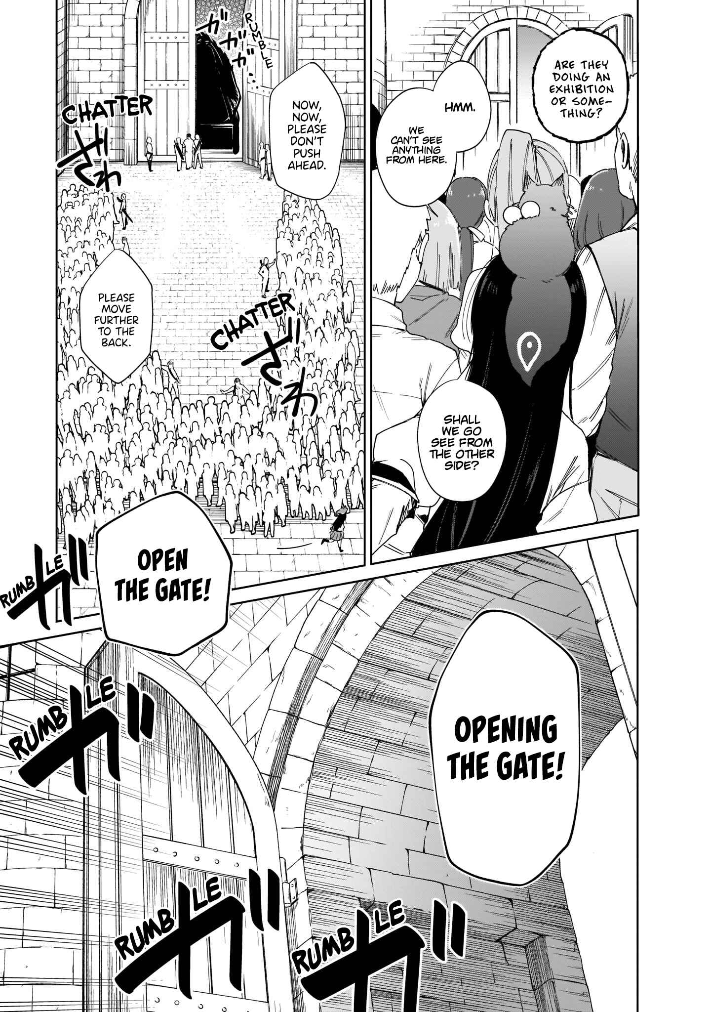 Seijo-sama? Iie, Toorisugari no Mamonotsukai Desu!: Zettai Muteki no Seijo wa Mofumofu to Tabi o Suru Chapter 7 page 2