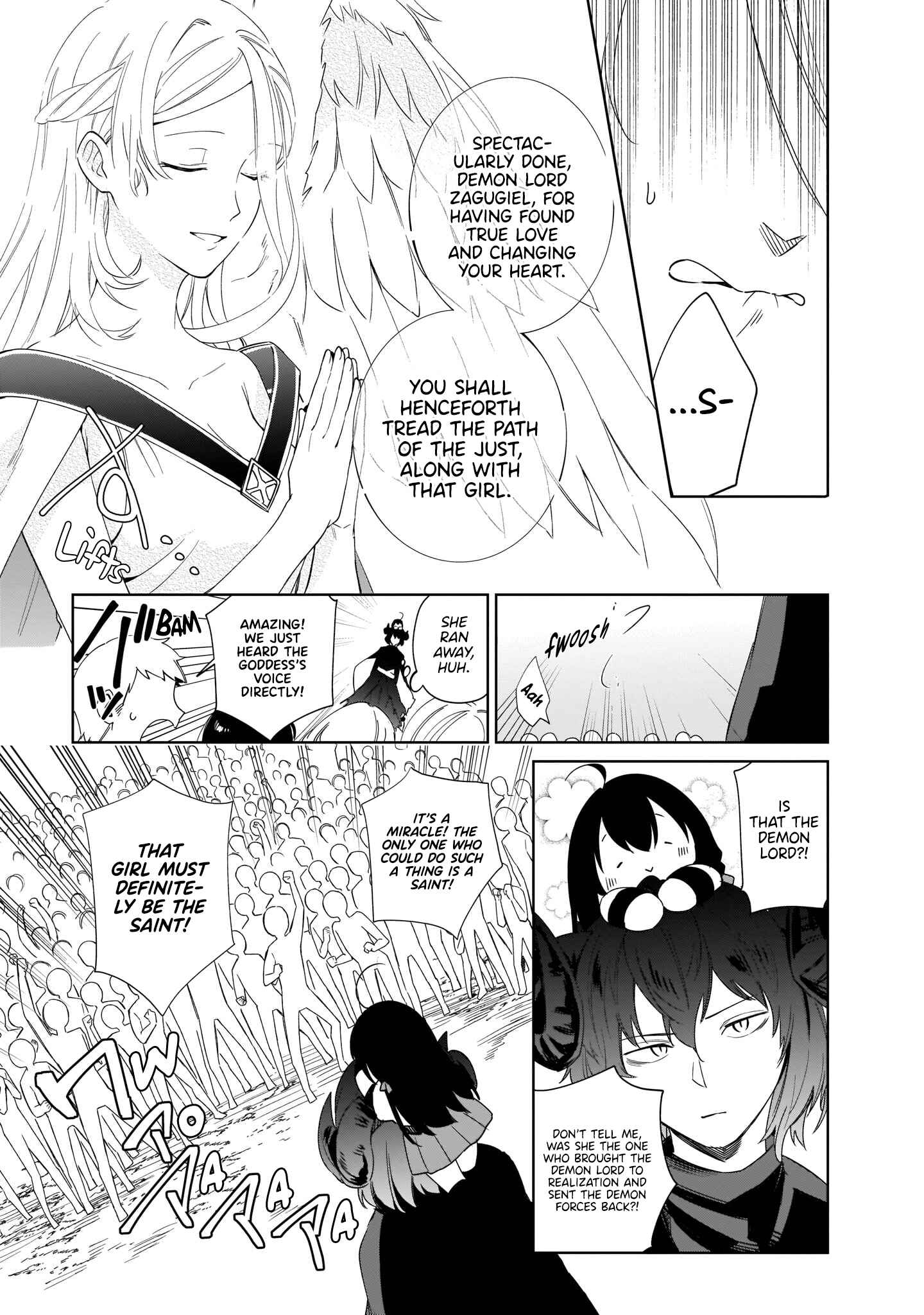 Seijo-sama? Iie, Toorisugari no Mamonotsukai Desu!: Zettai Muteki no Seijo wa Mofumofu to Tabi o Suru Chapter 7 page 70