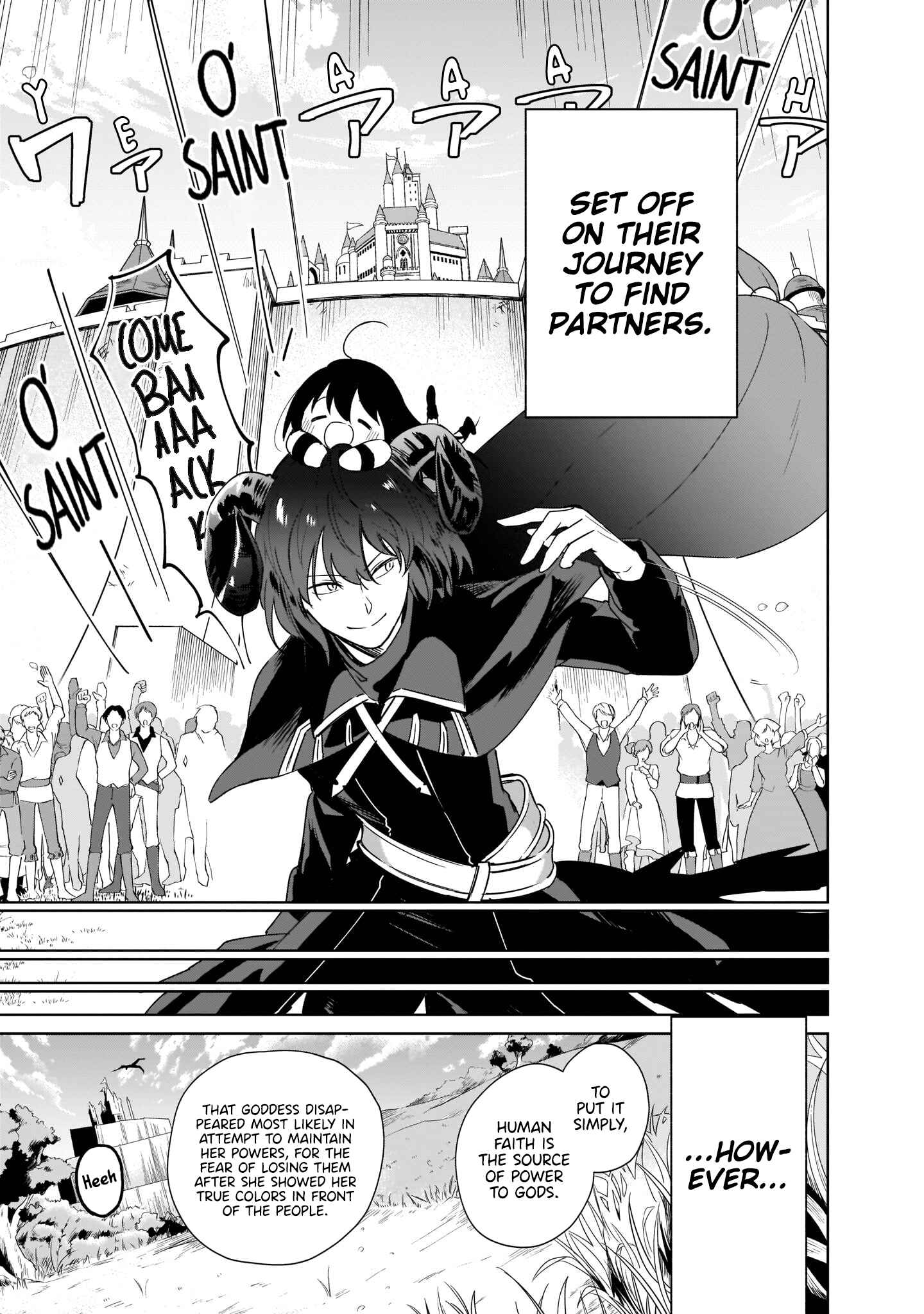 Seijo-sama? Iie, Toorisugari no Mamonotsukai Desu!: Zettai Muteki no Seijo wa Mofumofu to Tabi o Suru Chapter 7 page 72