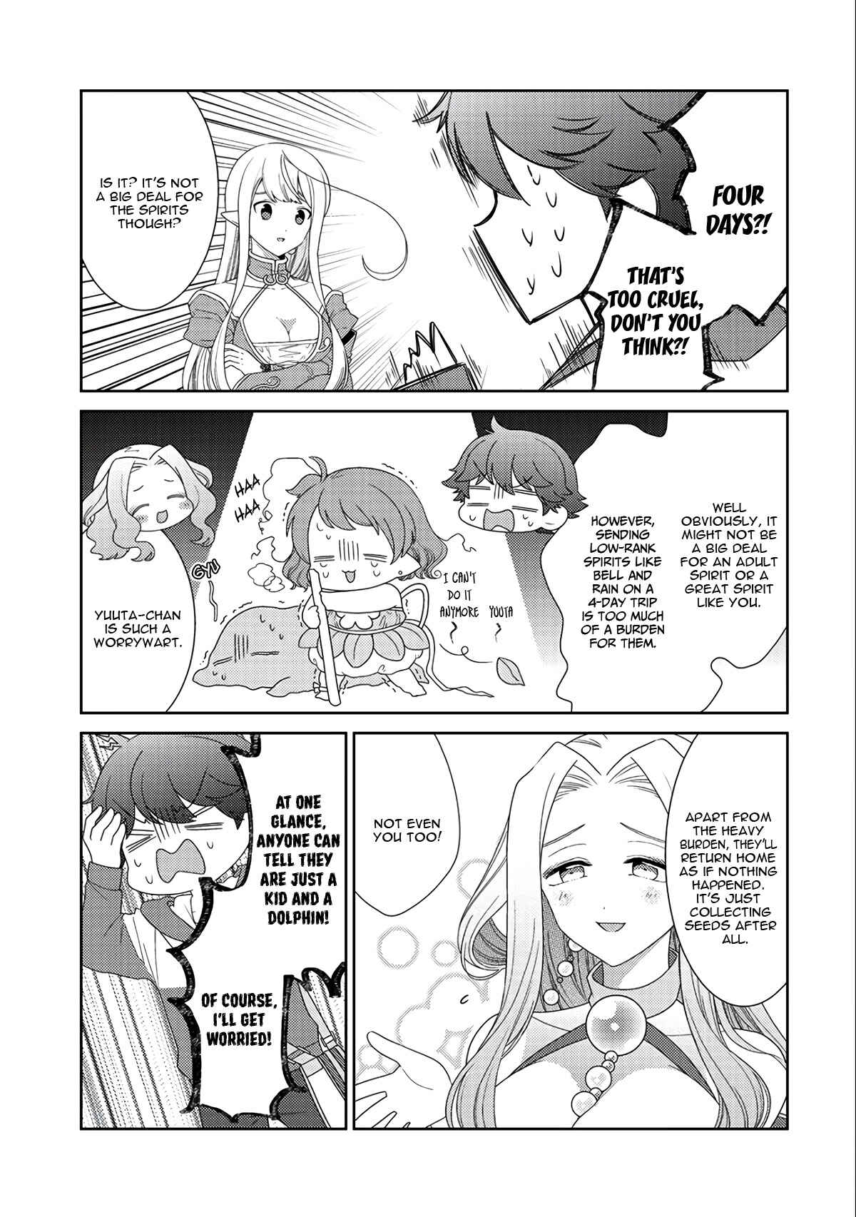 Seirei-tachi no Rakuen to Risou no Isekai Seikatsu Chapter 11 page 23
