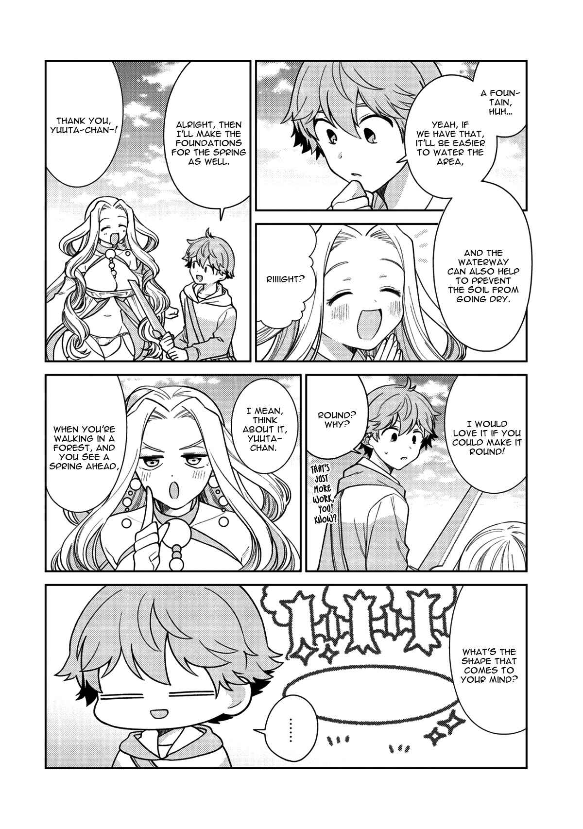 Seirei-tachi no Rakuen to Risou no Isekai Seikatsu Chapter 15 page 16