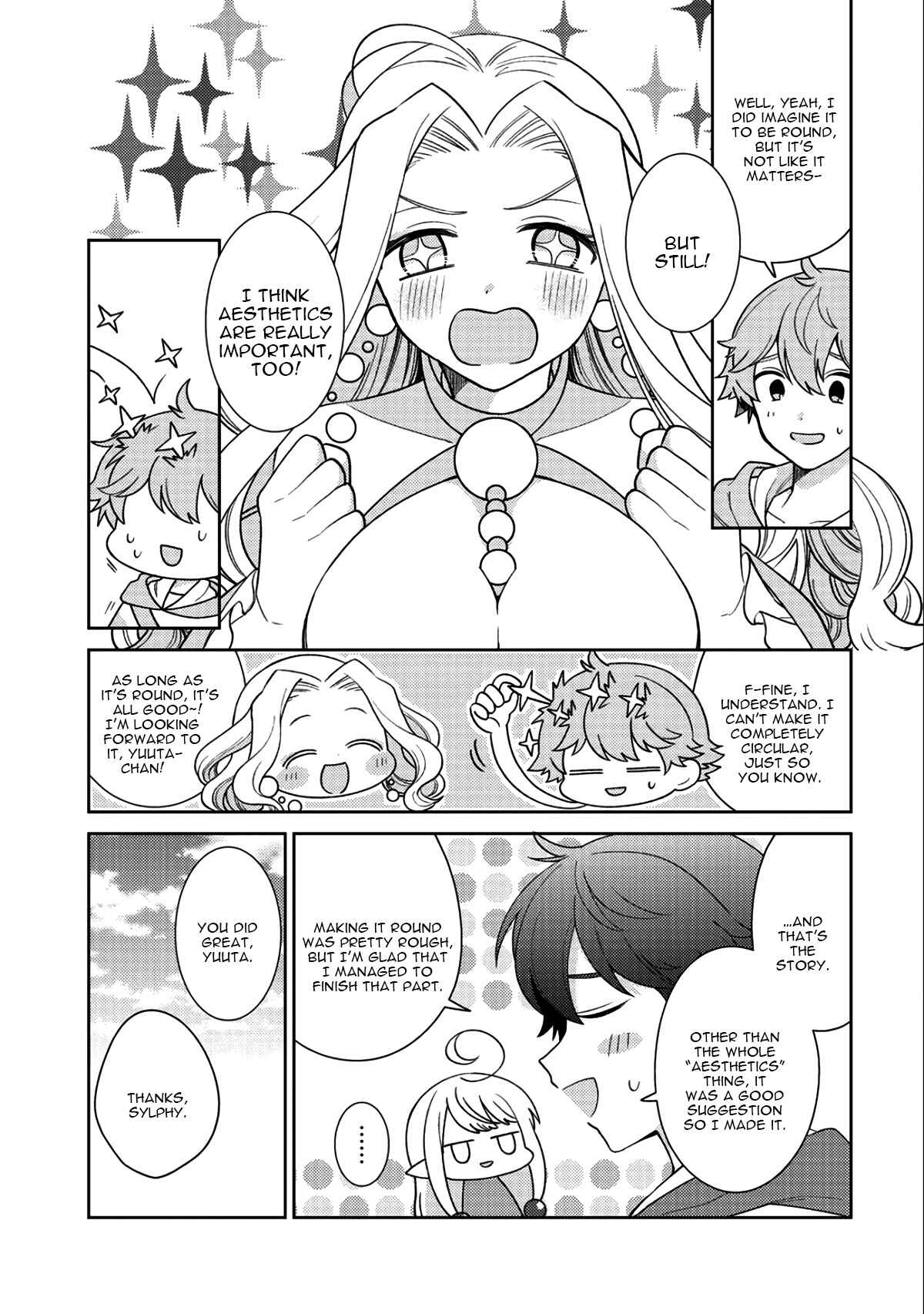 Seirei-tachi no Rakuen to Risou no Isekai Seikatsu Chapter 15 page 17