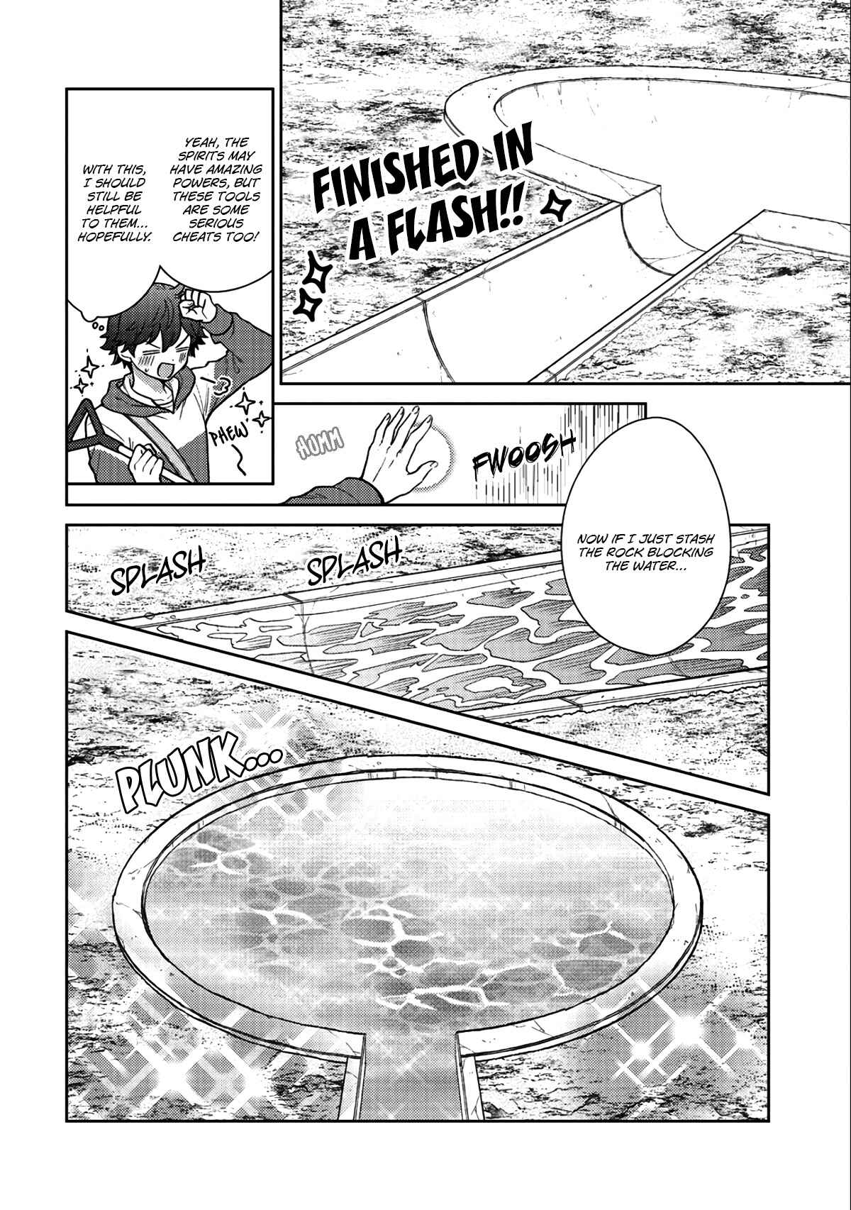 Seirei-tachi no Rakuen to Risou no Isekai Seikatsu Chapter 15 page 22
